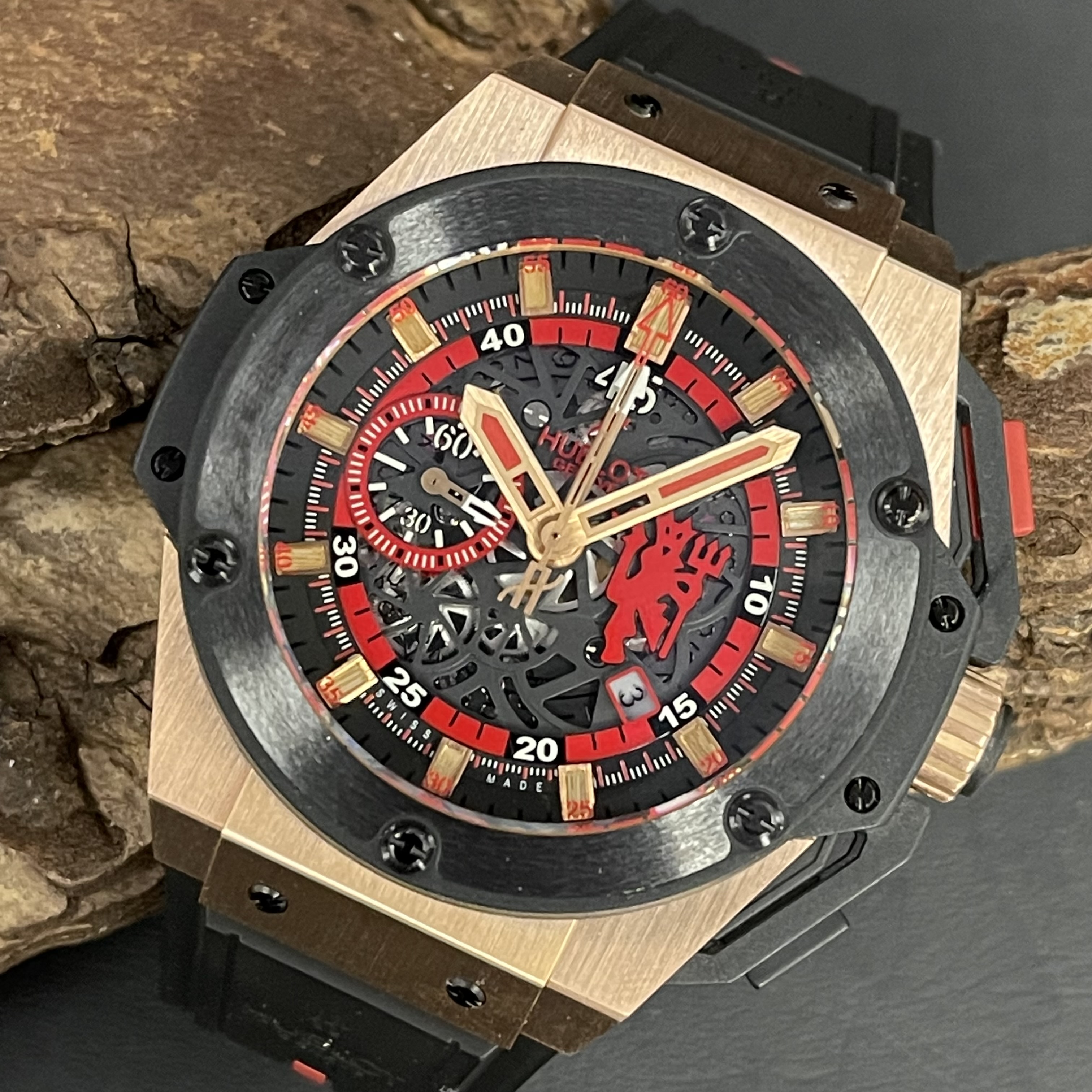 Hublot King Power Red Devil Manchester United Limited Edition Ref. 716.OM.1129.RX.MAN11