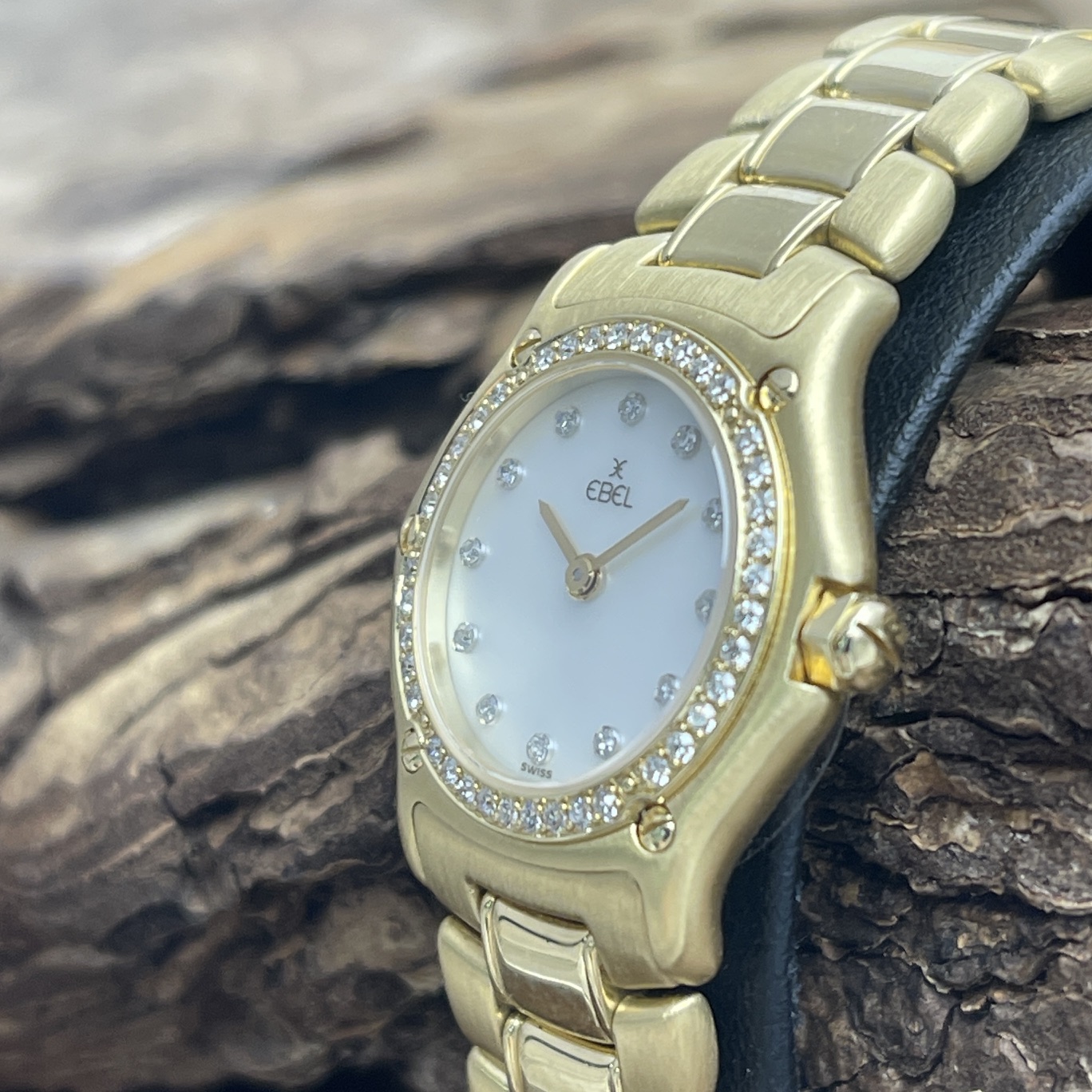Ebel - 18 Krat Gelbold - Damnuhr - Ref. 60989