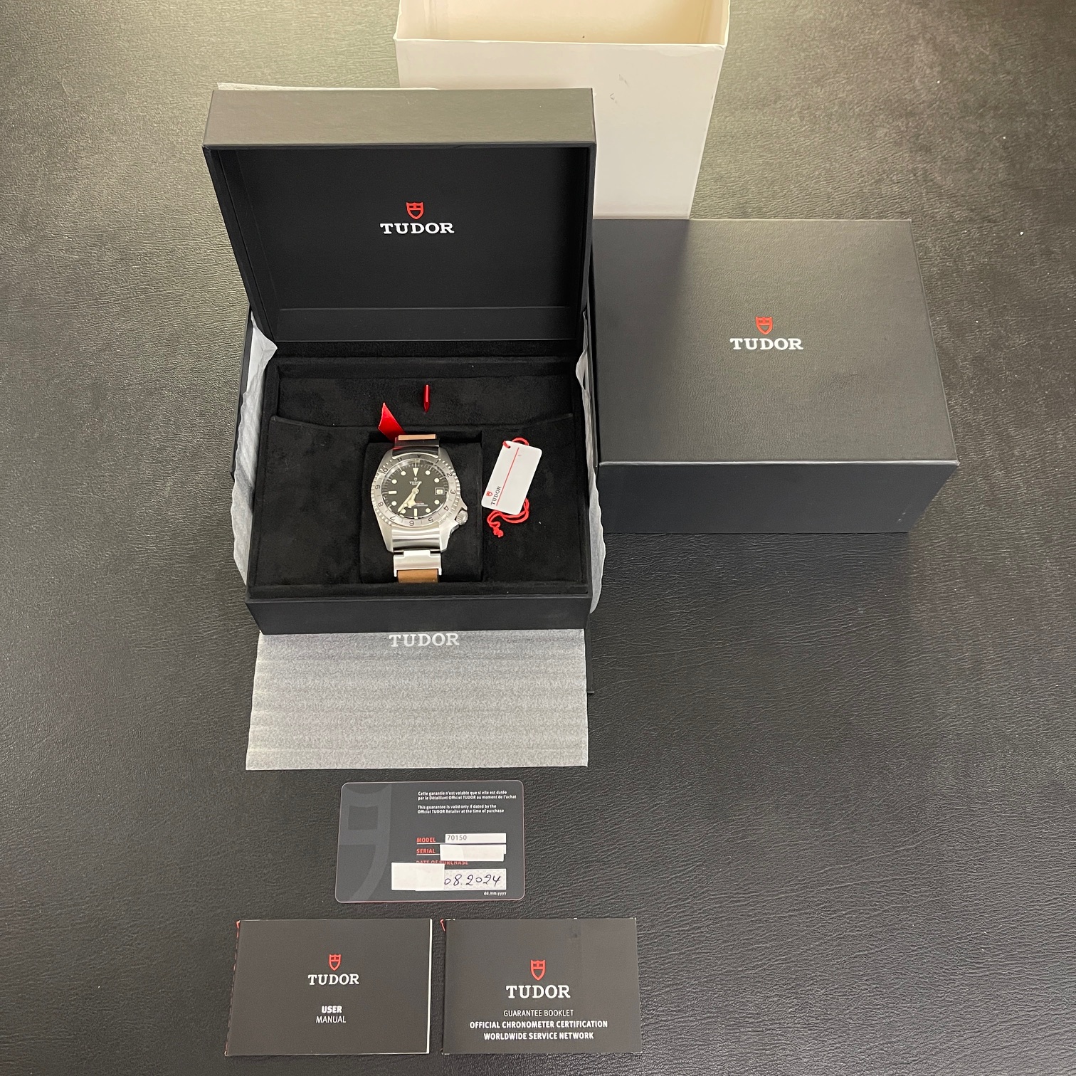 Tudor - Black Bay P01 - FULLSET 2024 - Ref. 70150 - UNGETRAGEN