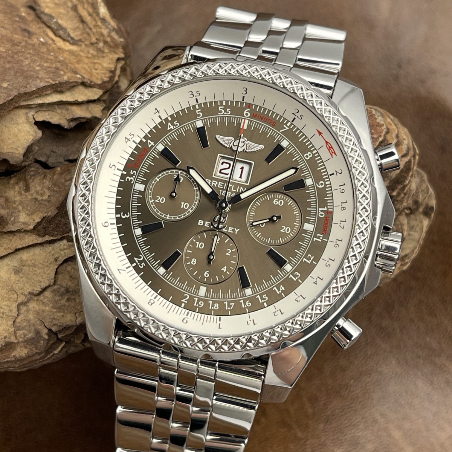Breitling - Bentley 6.75 Chrono - FULLSET 2008 - Ref. A4436212