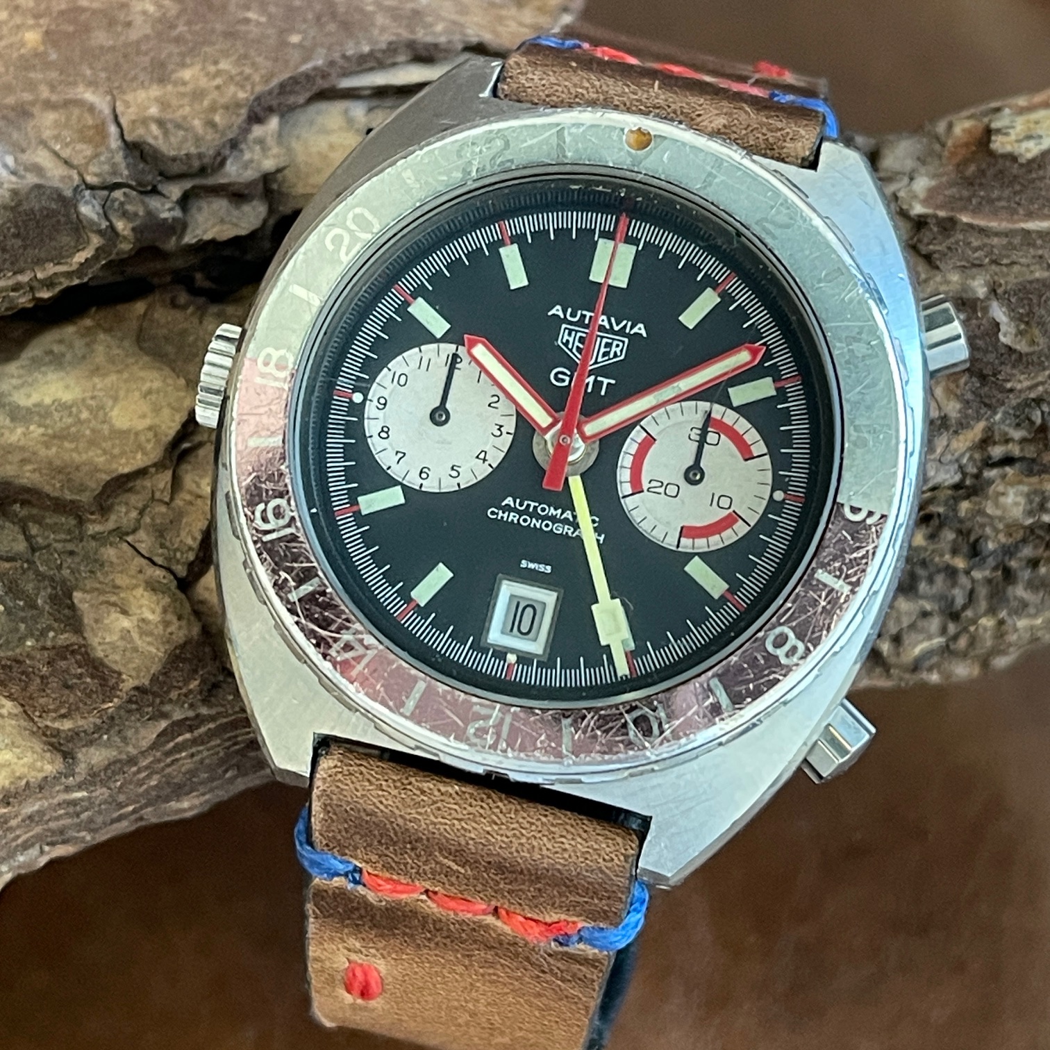 Heuer - Autavia GMT - Kal. 14 - Vintage - Ref. 11630
