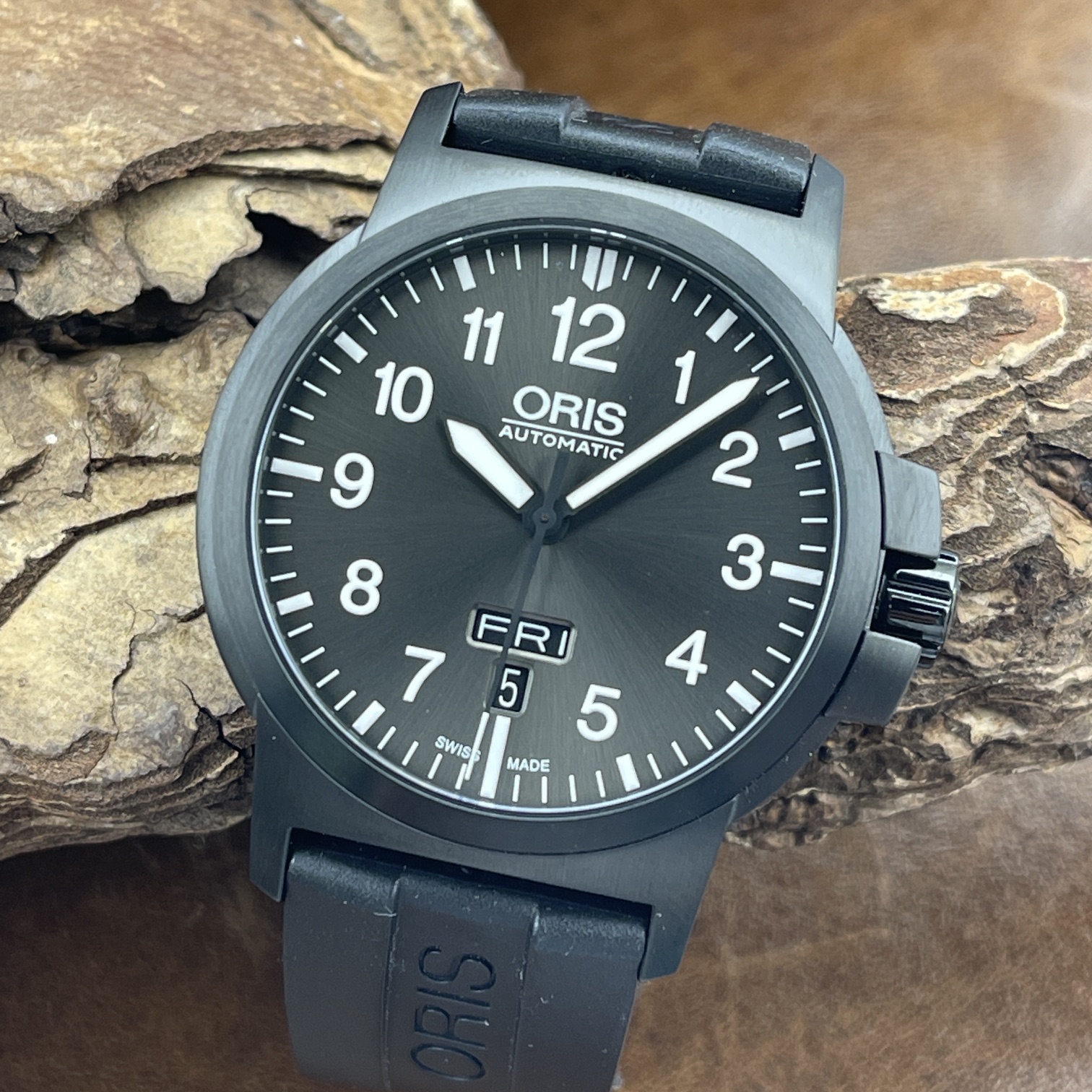 Oris - BC3 Advanced, Day Date - Box & Papiere - Ref. 01 735 7641 4733-07 5 22 24B
