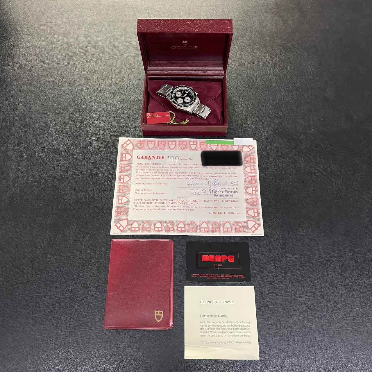 Tudor - Big Block Chrono - FULLSET 1998 LC100 - Ref. 79170