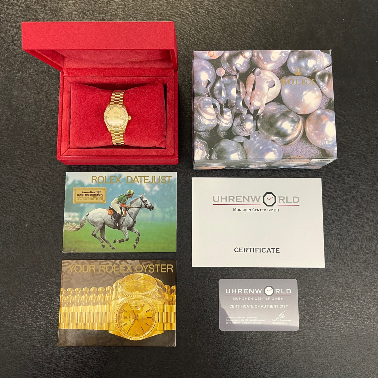 Rolex - Datejust Lady 26 Dia - 750er Gelbgold - Dia Dial - Ref. 6917