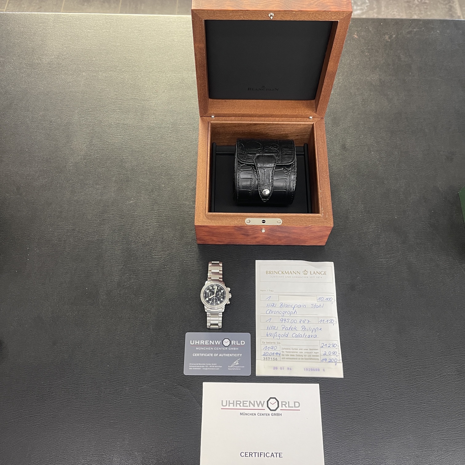 Blancpain - Flyback Léman Chronograph 38 - Ref. 2185F-1130-71