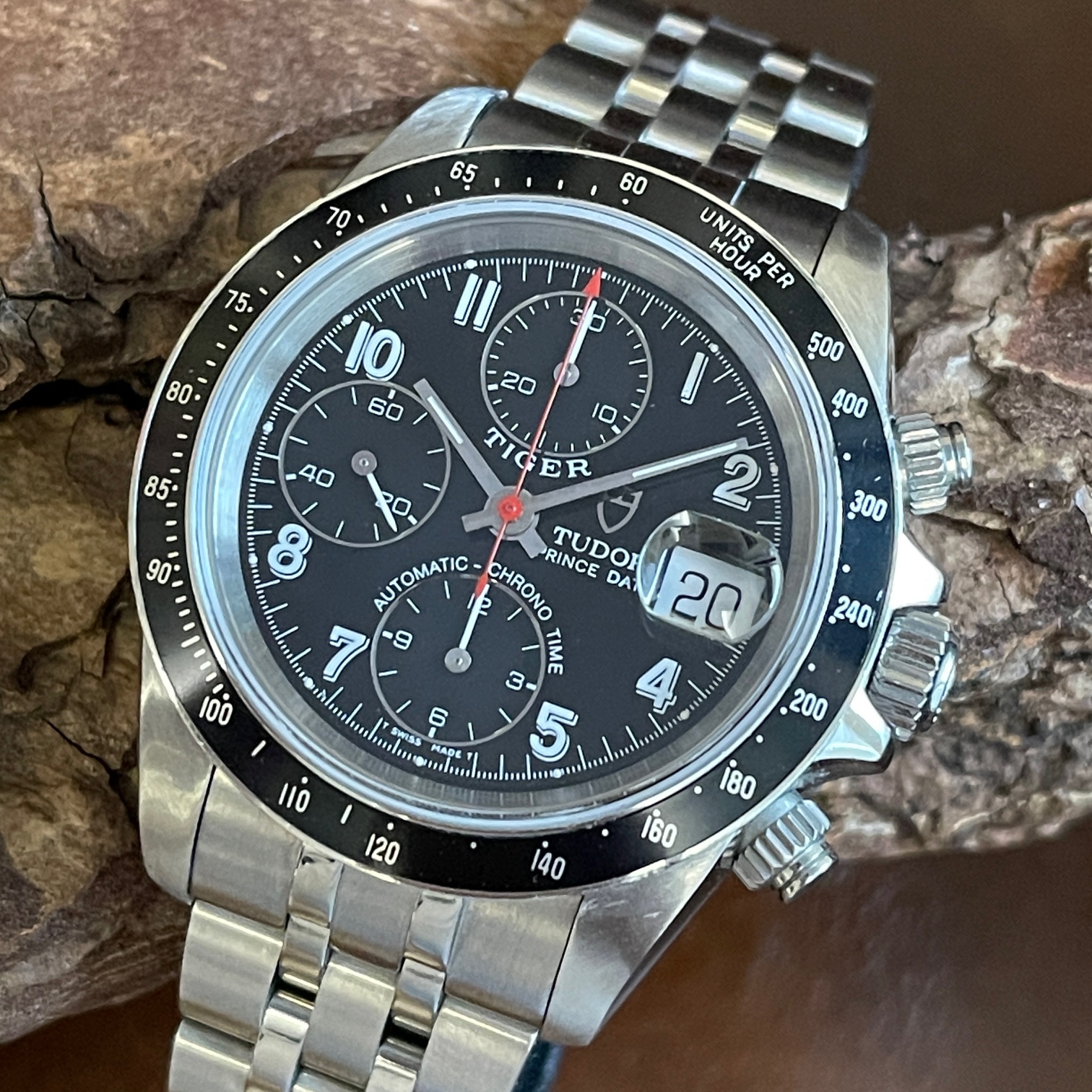 Tudor - Prince Date Chronograph Tiger - FULLSET 1999 LC100 - Ref. 79260
