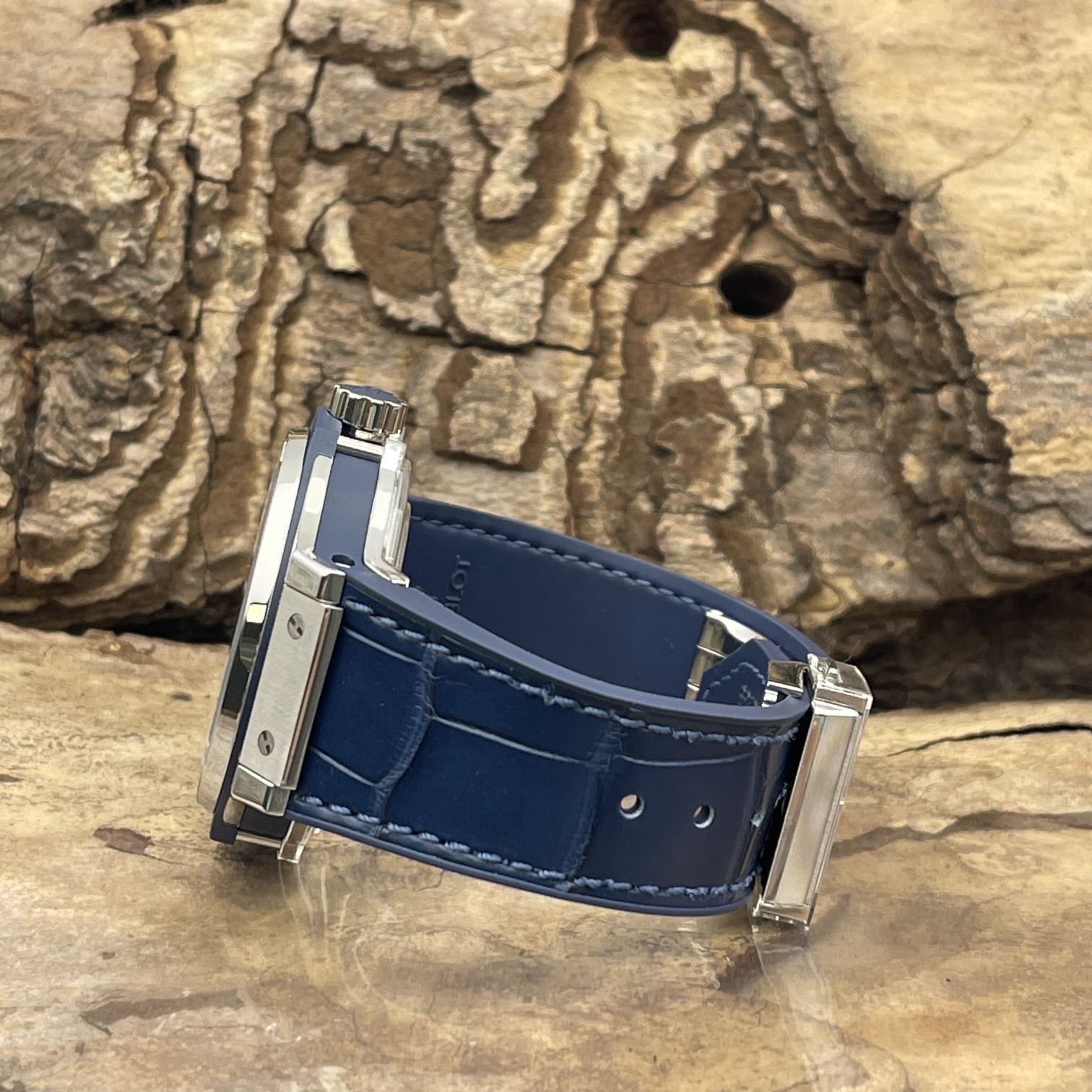 Hublot - Big Bang Blue Diamonds - NEUWARE - FULLSET - Ref. 457.NX.7170.NX
