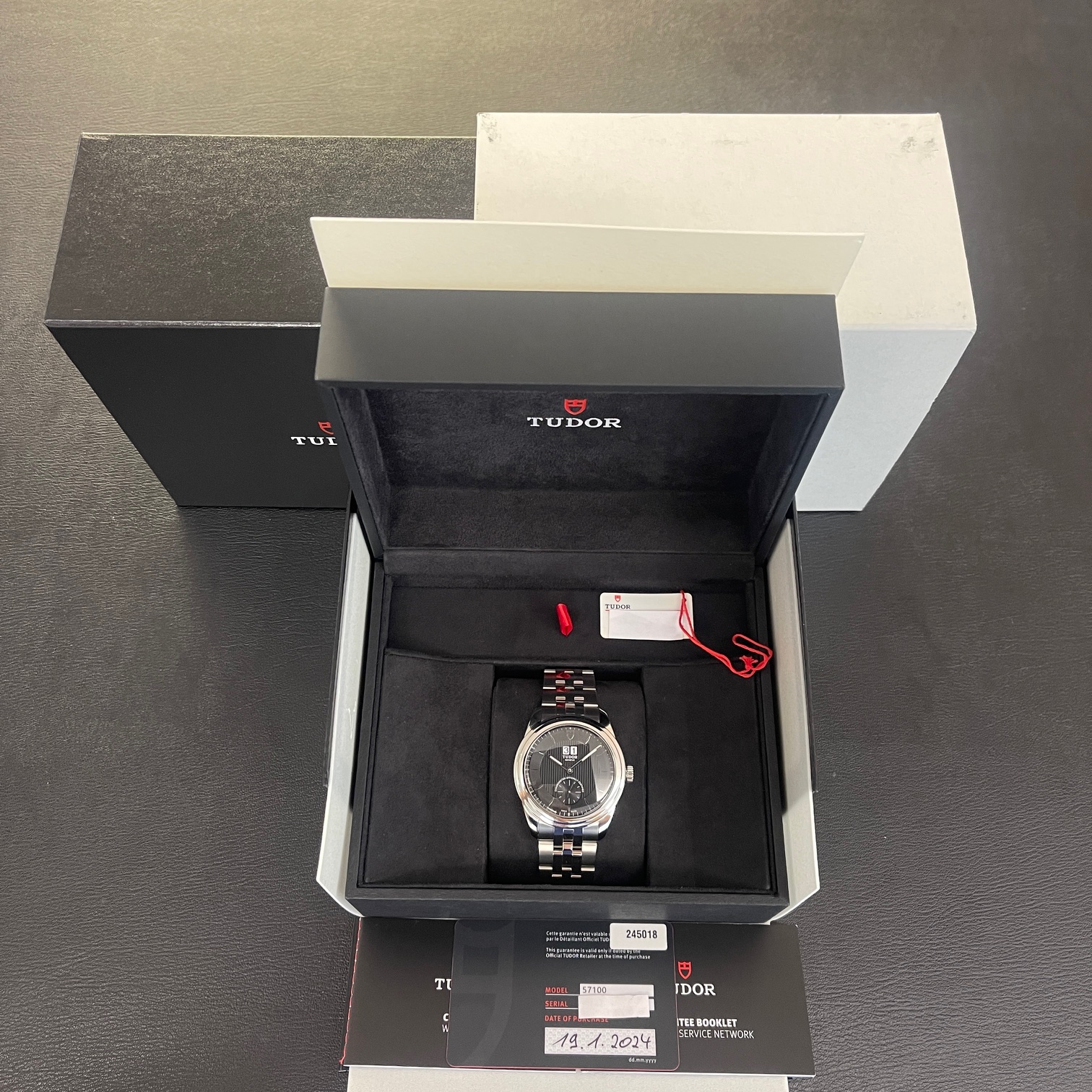 Tudor - Glamour Double Date - Ref. 57100 - FULL SET 2024