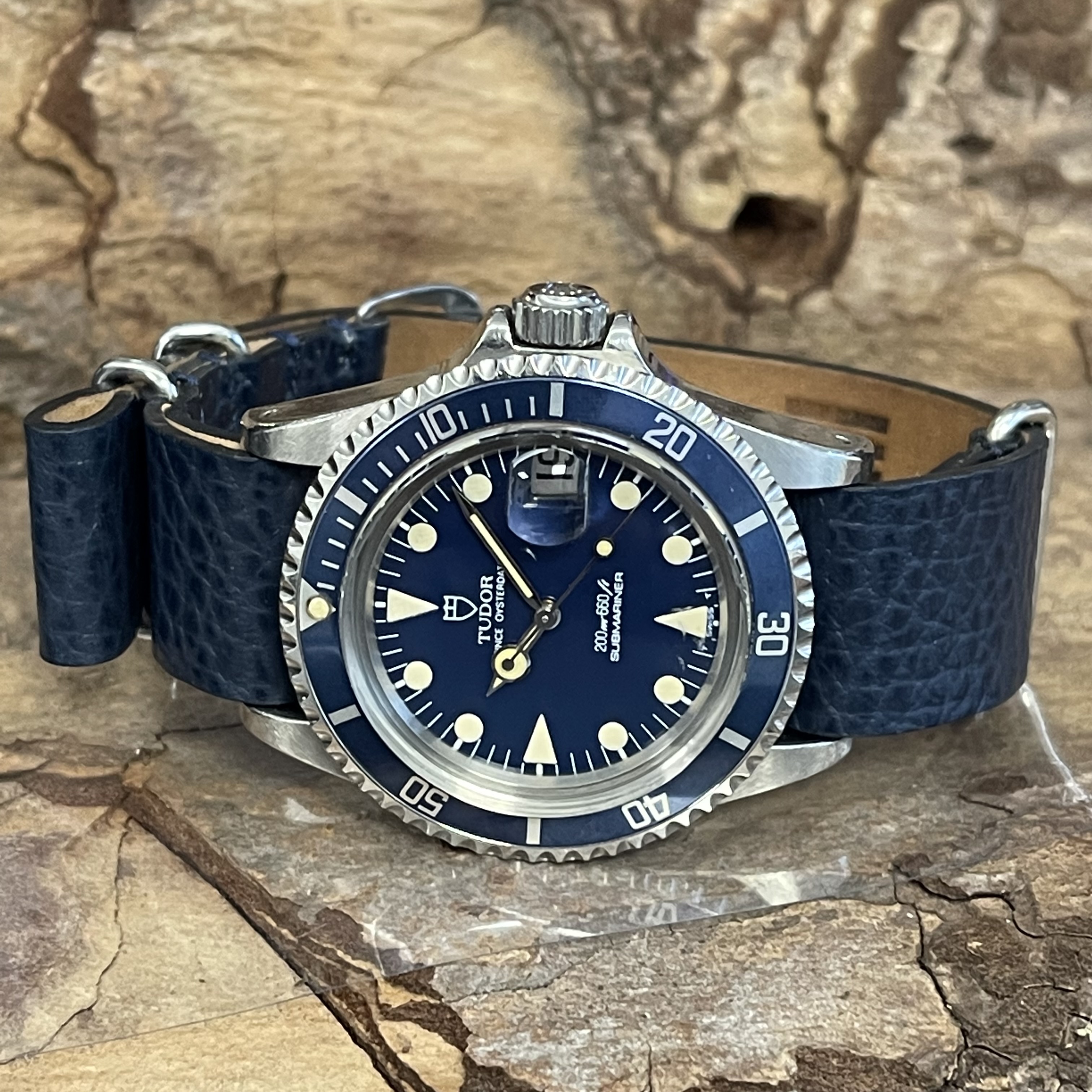 Tudor Prince Oysterdate Submariner Ref. 76100 - Unpolierter Erstzustand - "Lollipop" - FULL SET