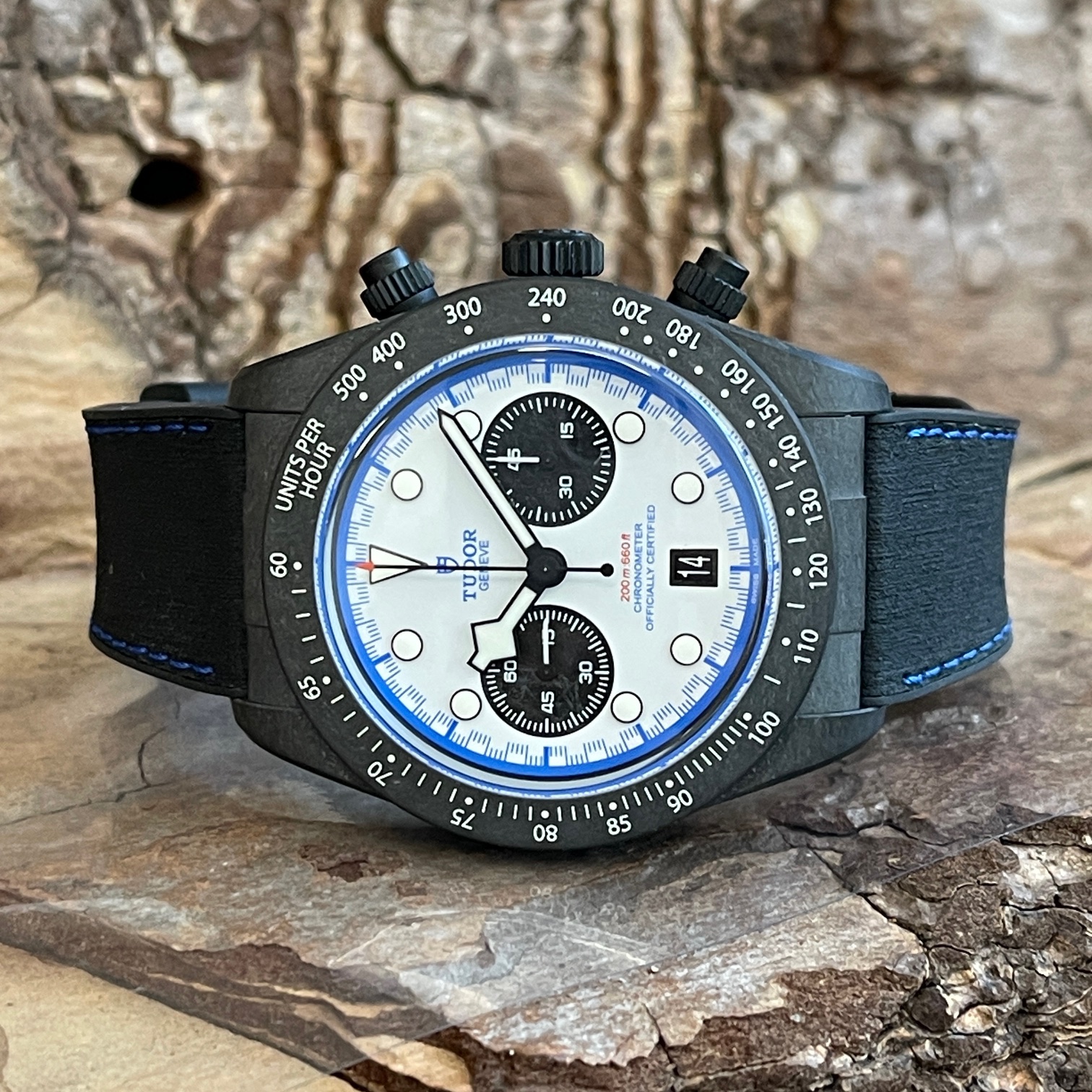 Tudor - Black Bay Chrono Ltd. Carbon - UNGETRAGEN - FULLSET 2025 - Ref. 79377KN