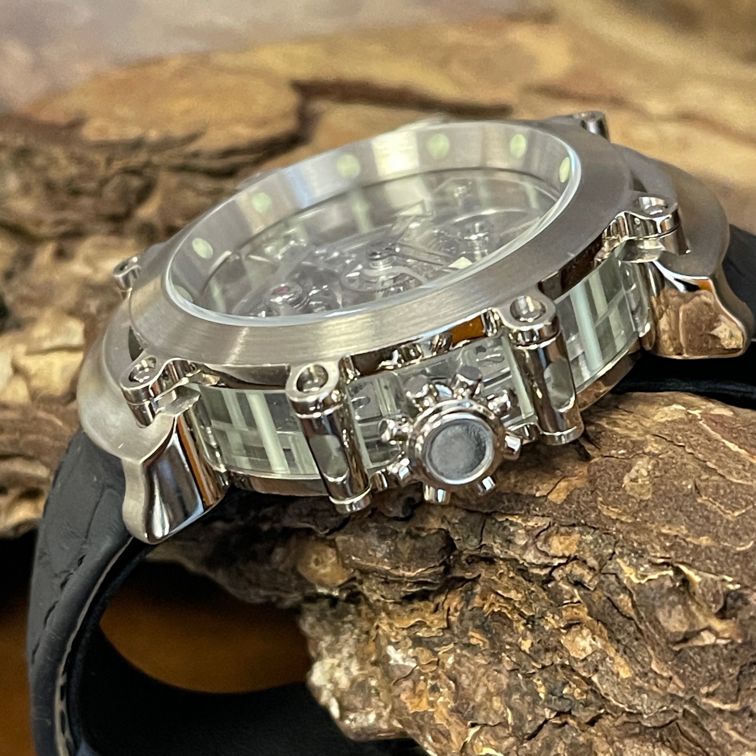 Bulgari - Gérald Genta Skeleton Tourbillon - Limited 25 St. - Ref. GG53/101830 - FULL SET 2010