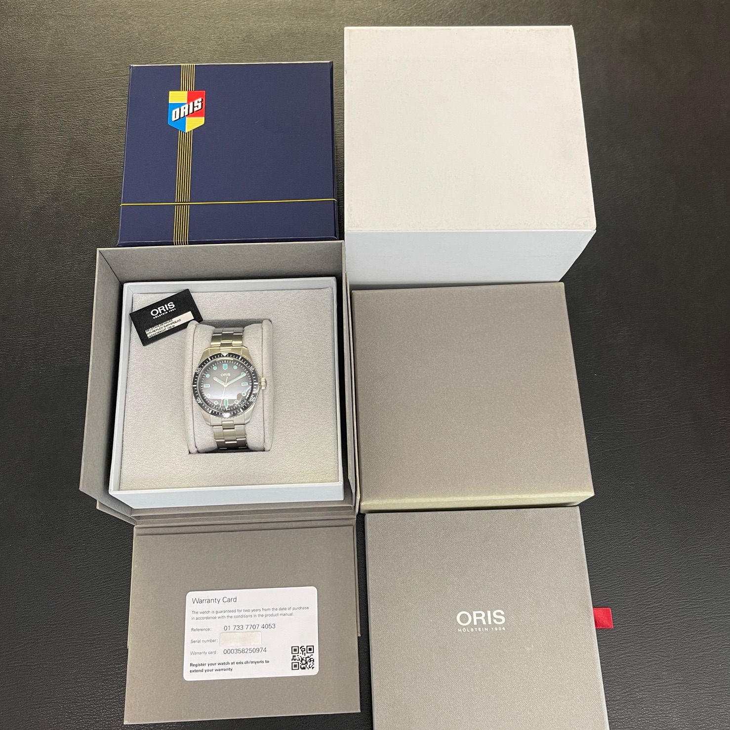 Oris Divers Sixty-Five - FULL SET 2022 - Ref. 0173377074053