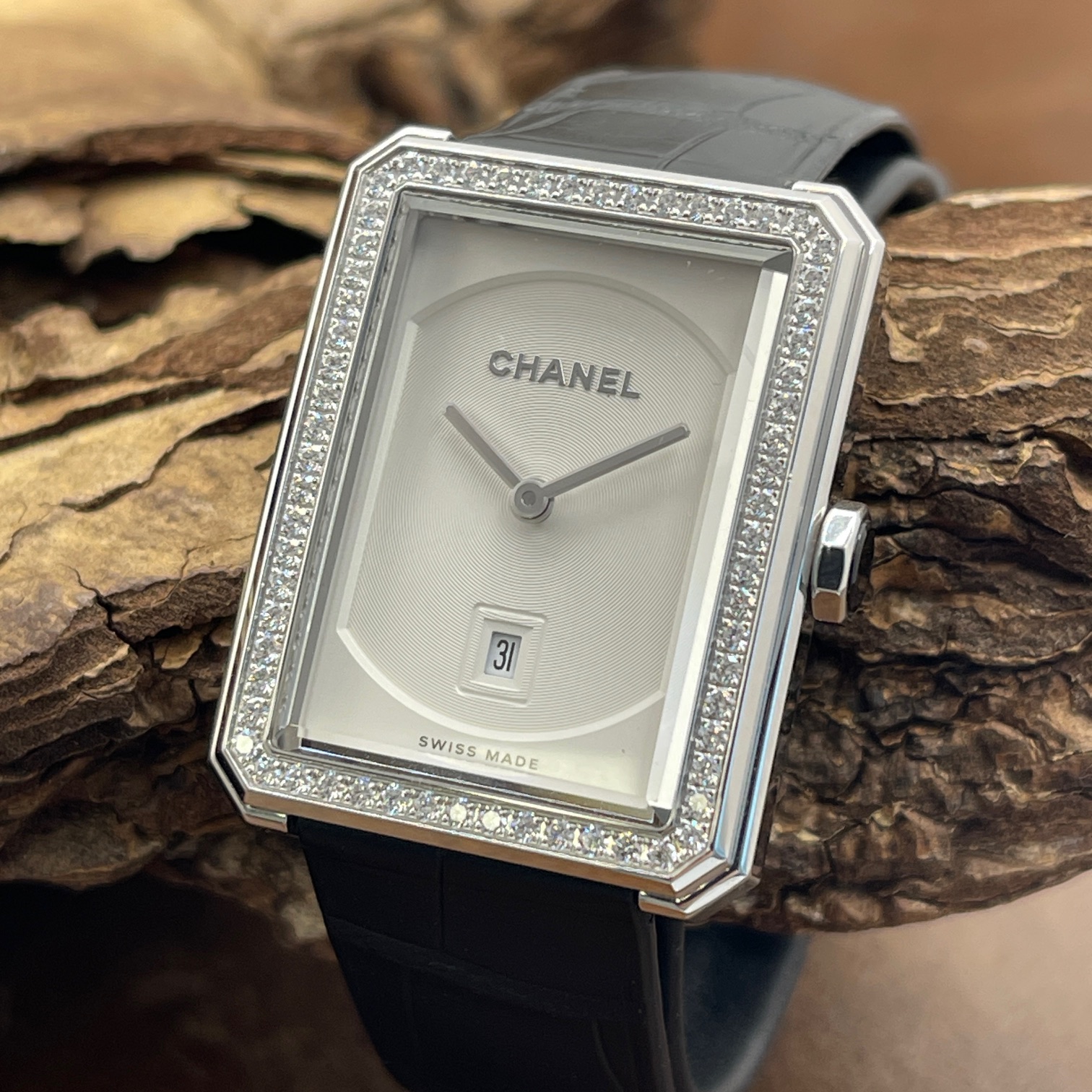 Chanel - Boy-Friend Weißgold Diamond - NEUWARE - FULLSET 2023 - Ref. H4470