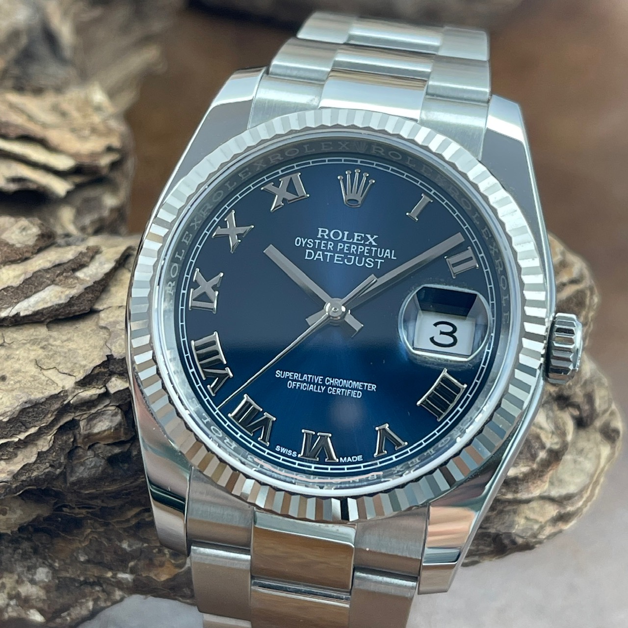 Rolex - Datejust 36 - UNPOLIERT - FULLSET 2016 - Ref. 116234