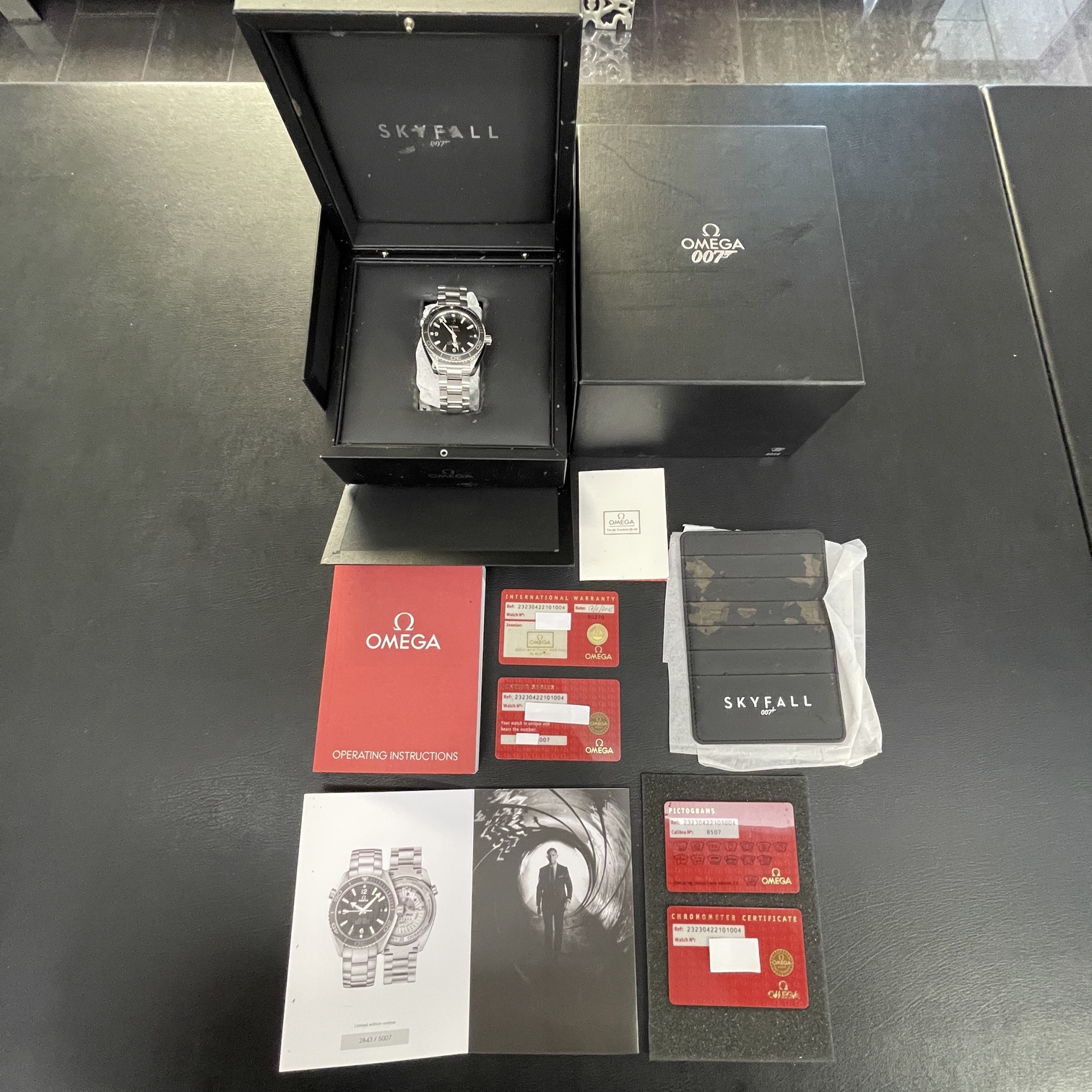 Omega - Seamaster Planet Ocean 600M Skyfall - FULLSET 2012 - Ref. 23230422101004