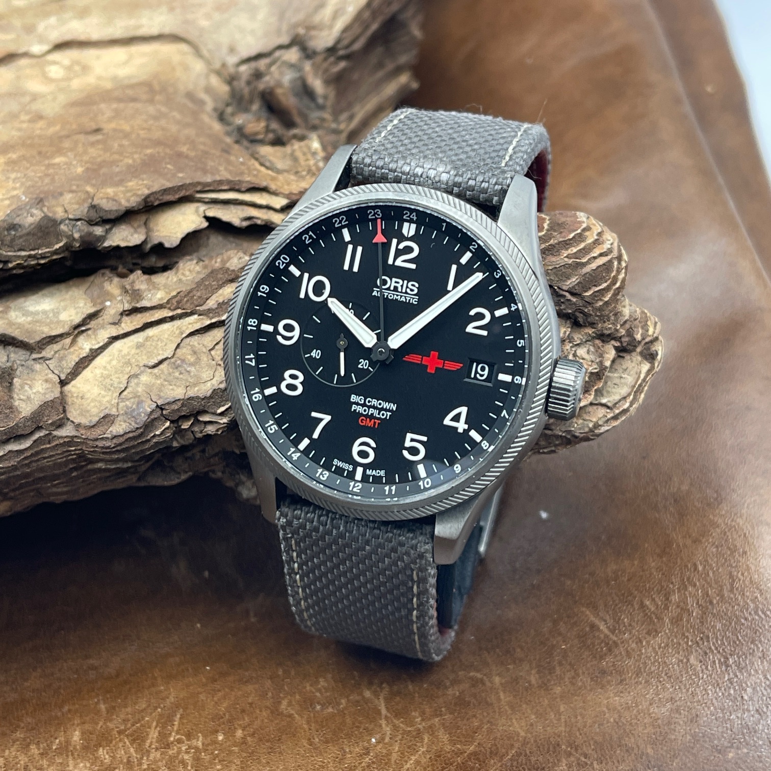 Oris - Big Crown Propilot Gmt Rega Limited Edition - FULLSET 2018 - Ref. 01 748 7710 4284-Set