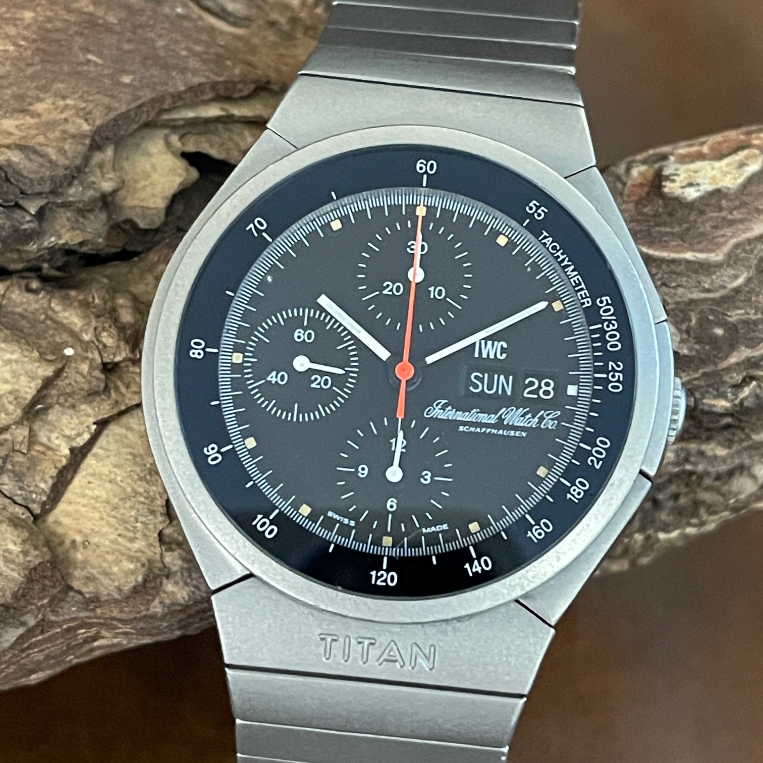 IWC Porsche Design - Chronograph Titan Calibre 790 - UNPOLIERT - Ref. IW3702