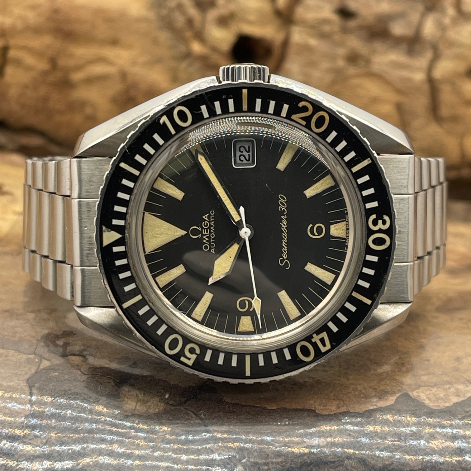 Omega - Seamaster 300 BIG TRIANGLE Vintage - Extract 1968 - Ref. ST166.024