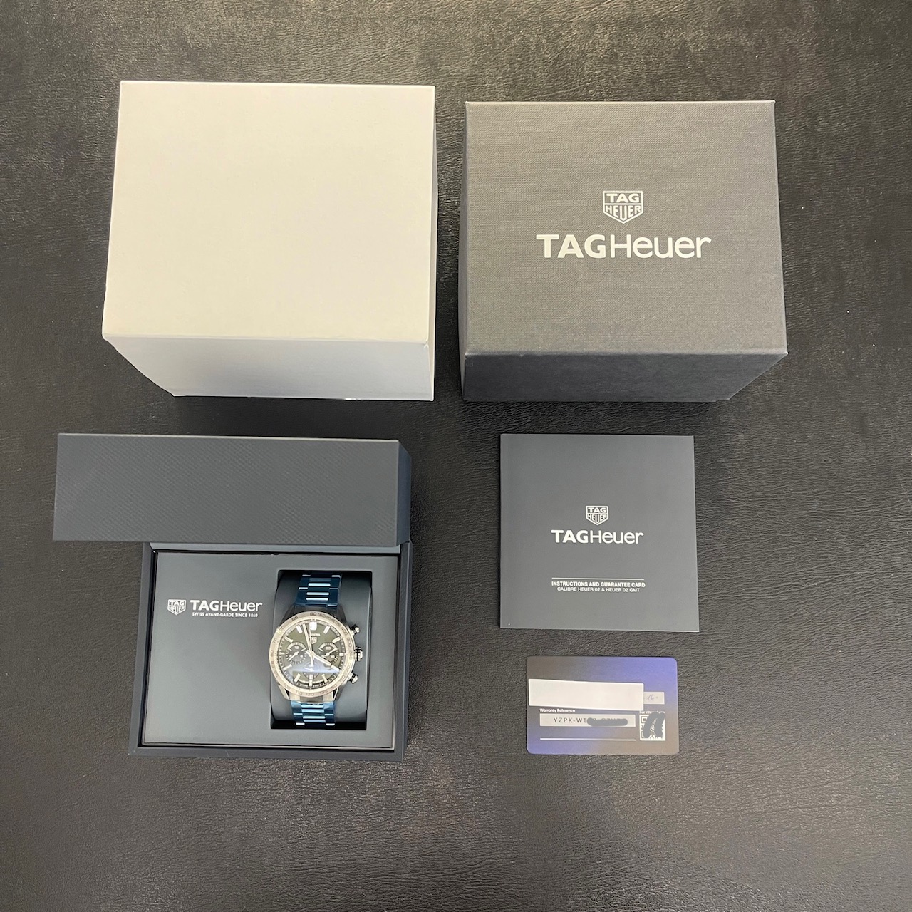 TAG Heuer - Carrera Chrono Calibre 02 - NEUWARE - FULLSET 2023 - Ref. CBN2A10.BA0643