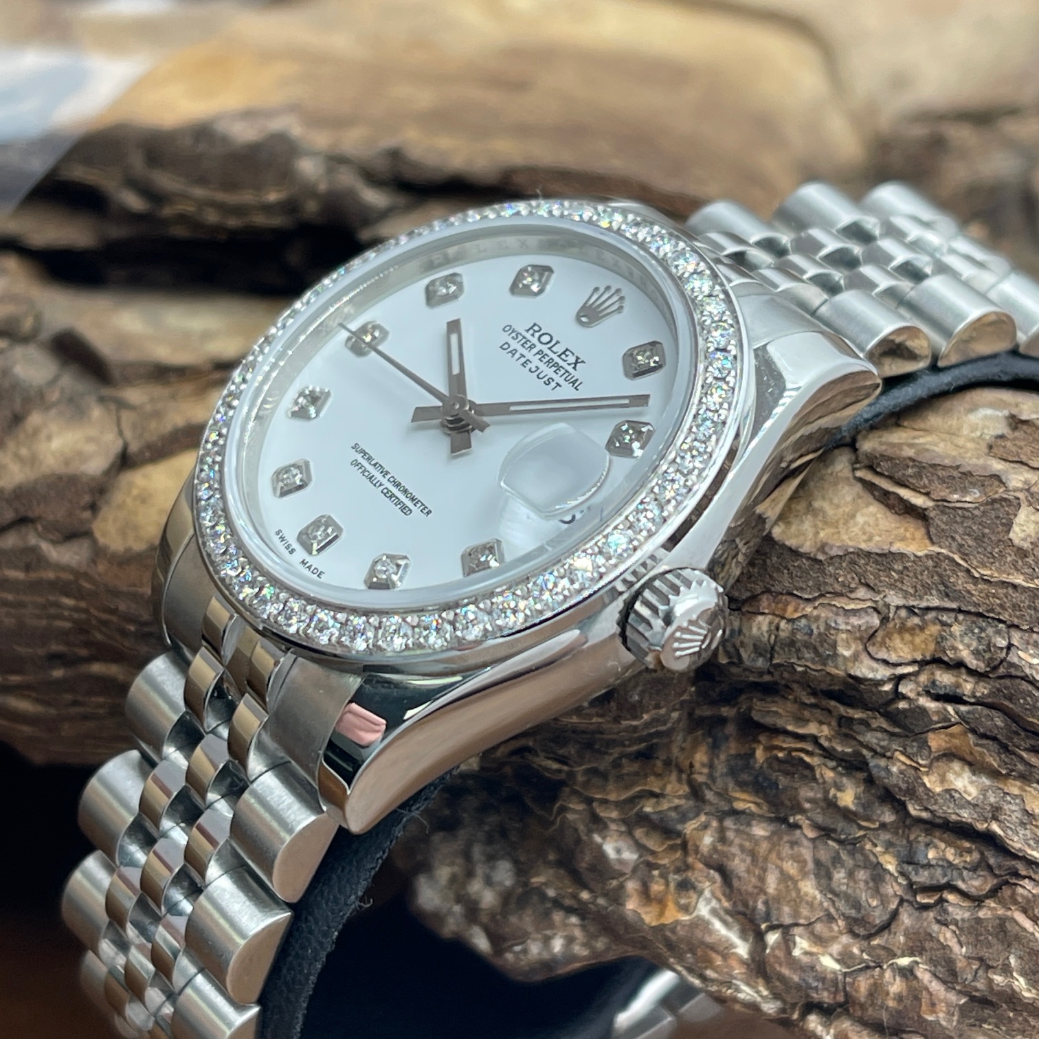 Rolex - Datejust 31 Dia Blatt AFTERMARKET - FULLSET 2019 LC100 - Ref. 178240