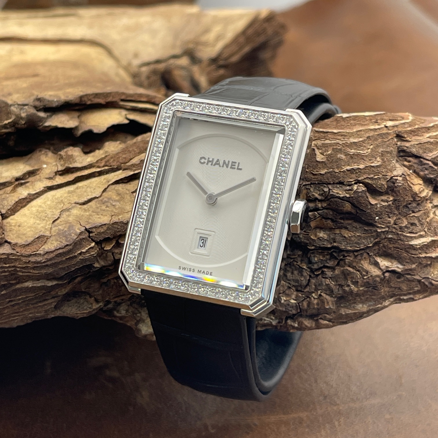 Chanel - Boy-Friend Weißgold Diamond - NEUWARE - FULLSET 2023 - Ref. H4470