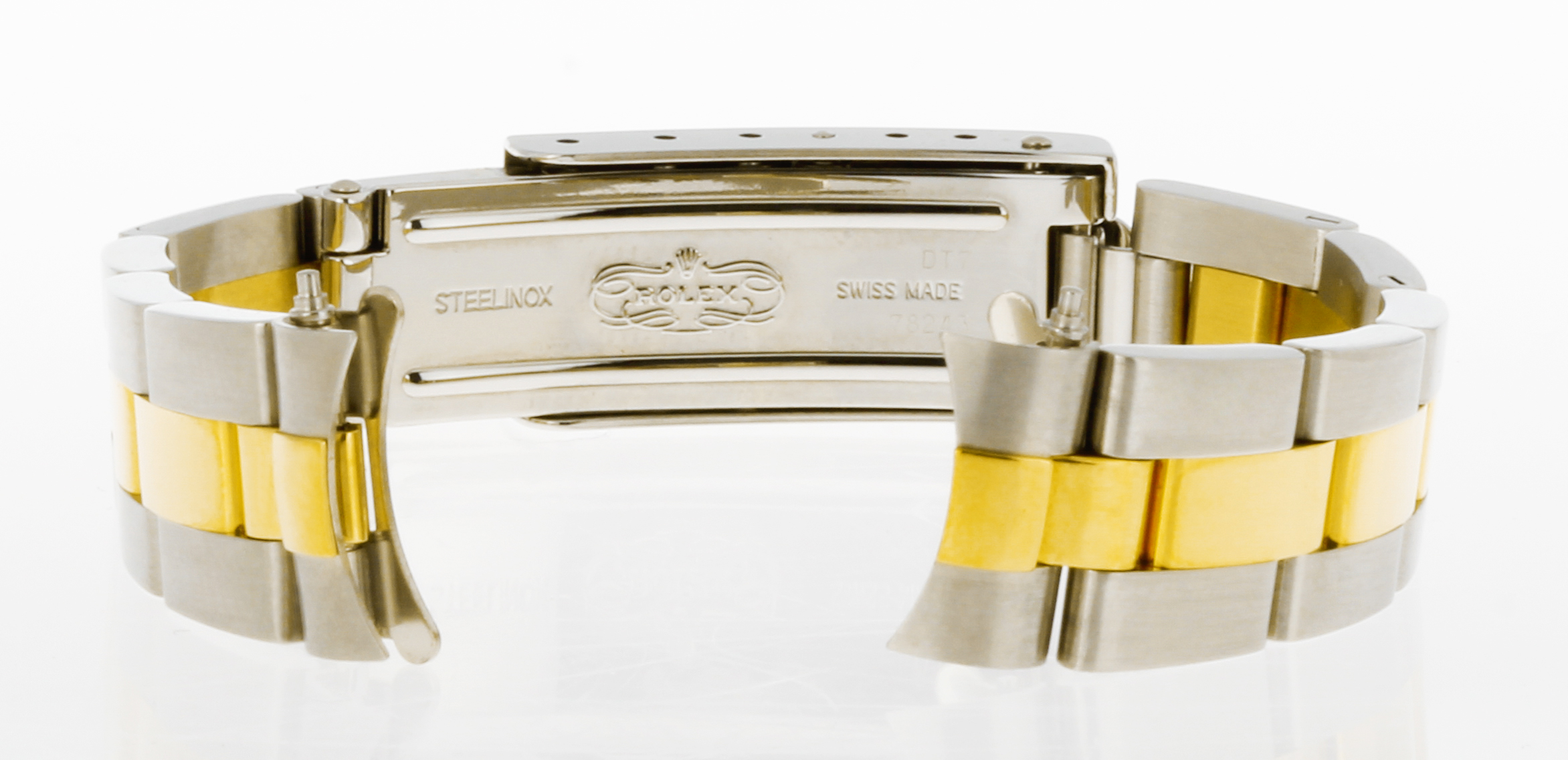 Rolex 13mm Oysterband Stahl+18kt Gelbgold Ref. 78243