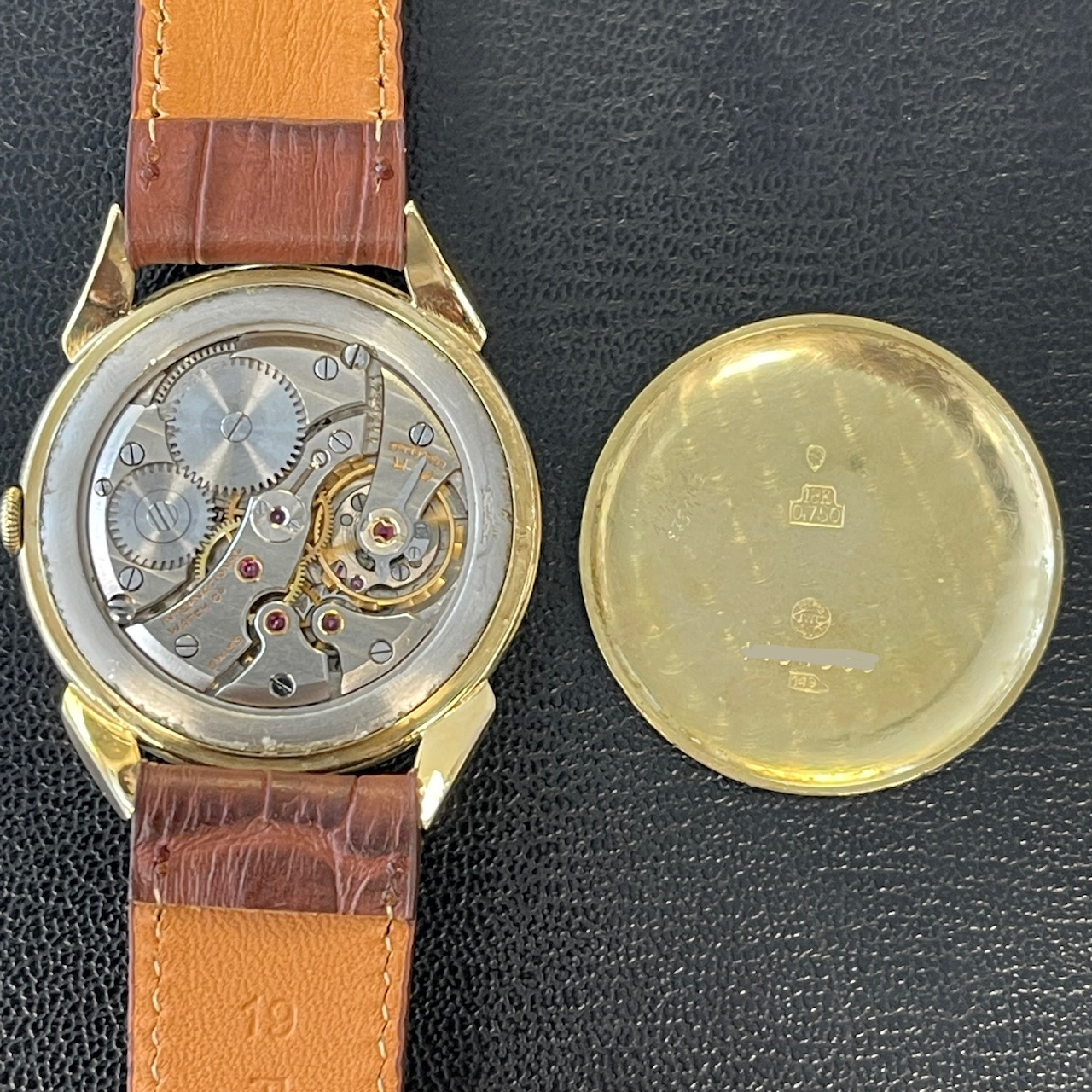 IWC - Dresswatch Jumbo - 750er Gelbgold ca. 38,4g