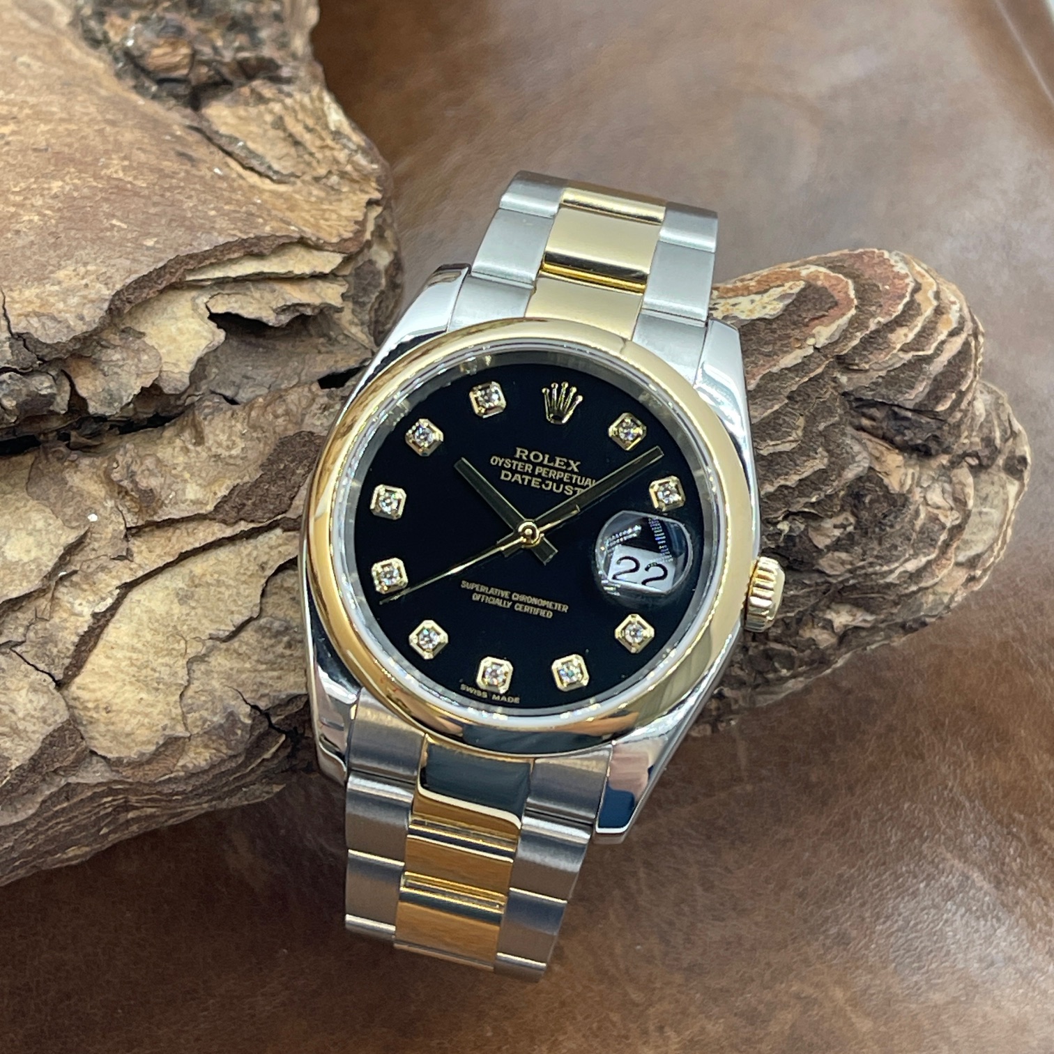 Rolex - Datejust 36 Dia Blatt - Ref. 116203