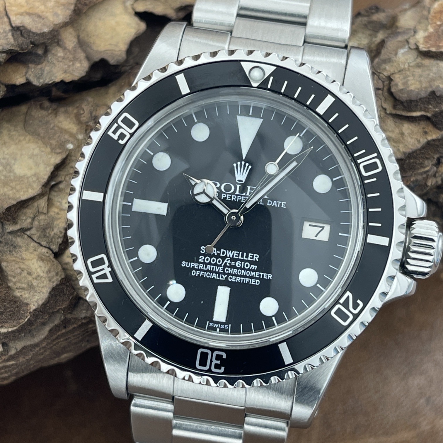 Rolex - Sea-Dweller Plexi - Service-Papiere - Ref. 1665