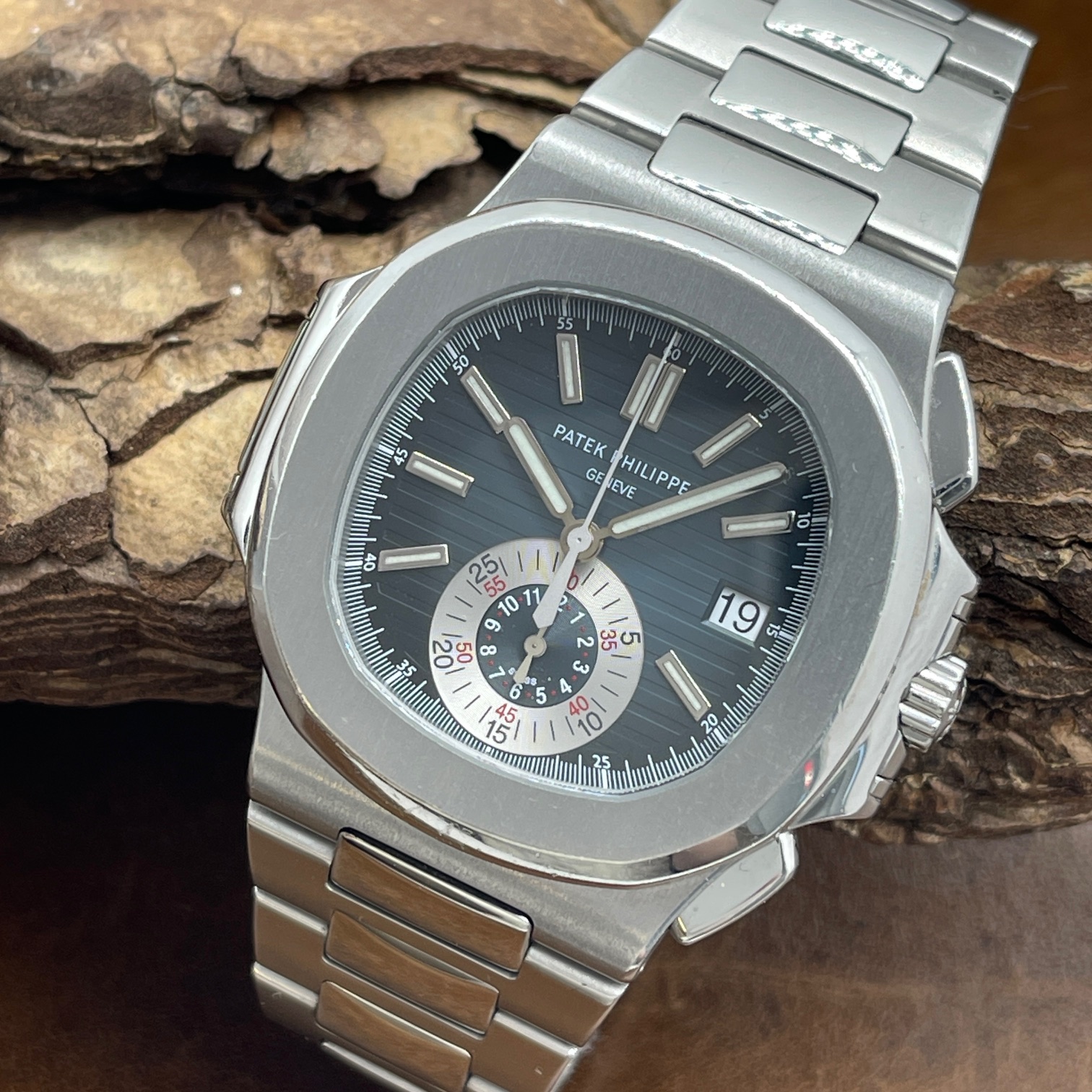 Patek Philippe - Nautilus Chronograph - FULLSET 2011 deutsch - Ref. 5980/1A-001
