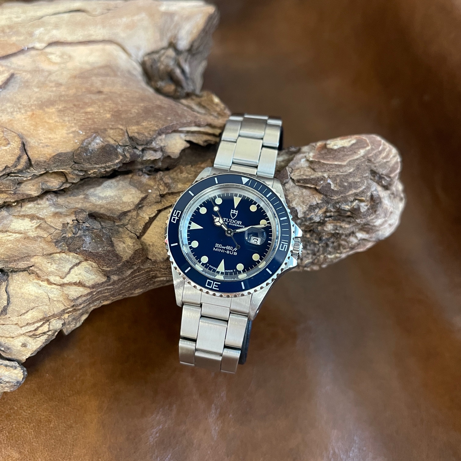 Tudor - Prince Oysterdate Mini-Sub - Blau - Box/Servicepapiere - Ref. 73090