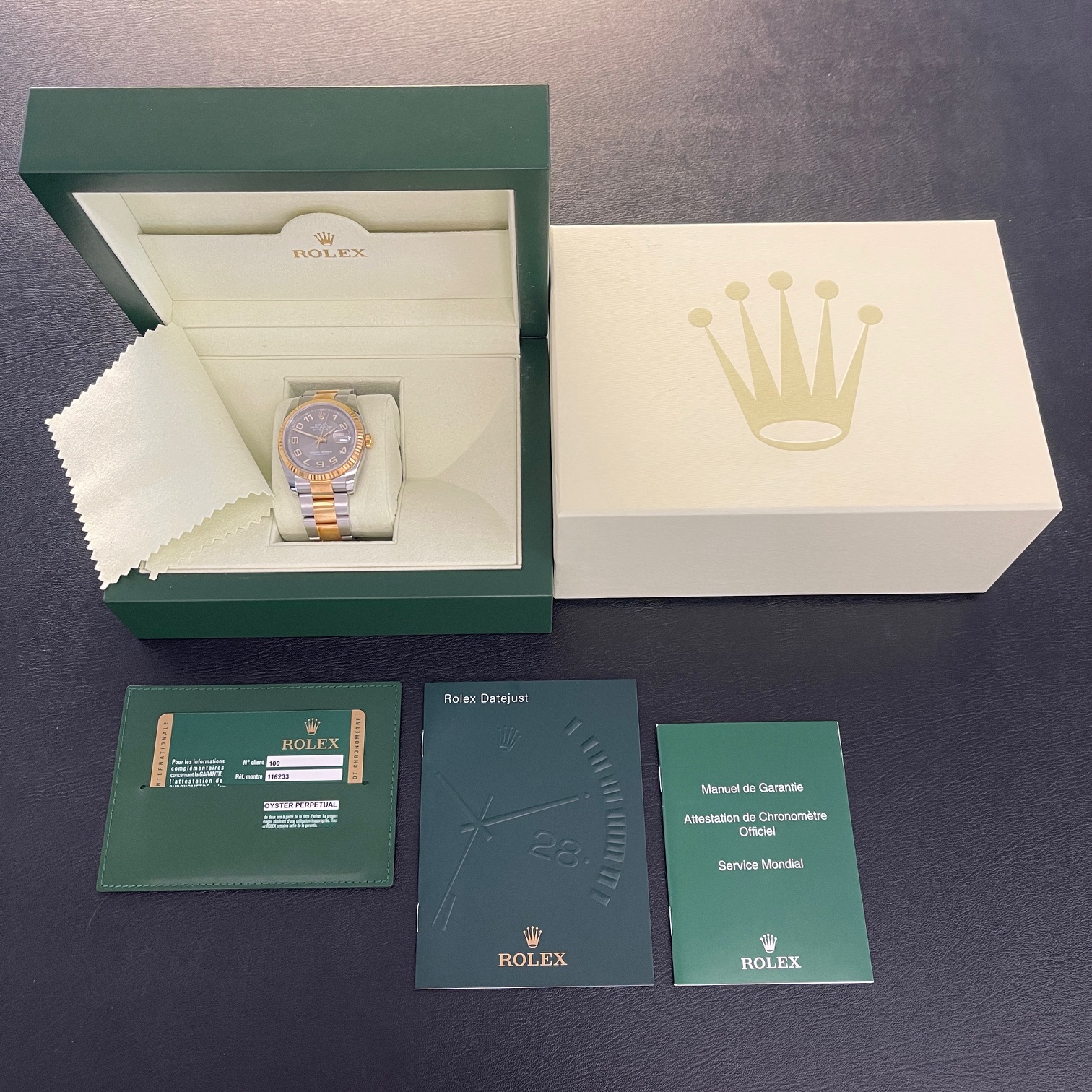 Rolex - Datejust 36 - FULLSET 2011 LC100 - Ref. 116233