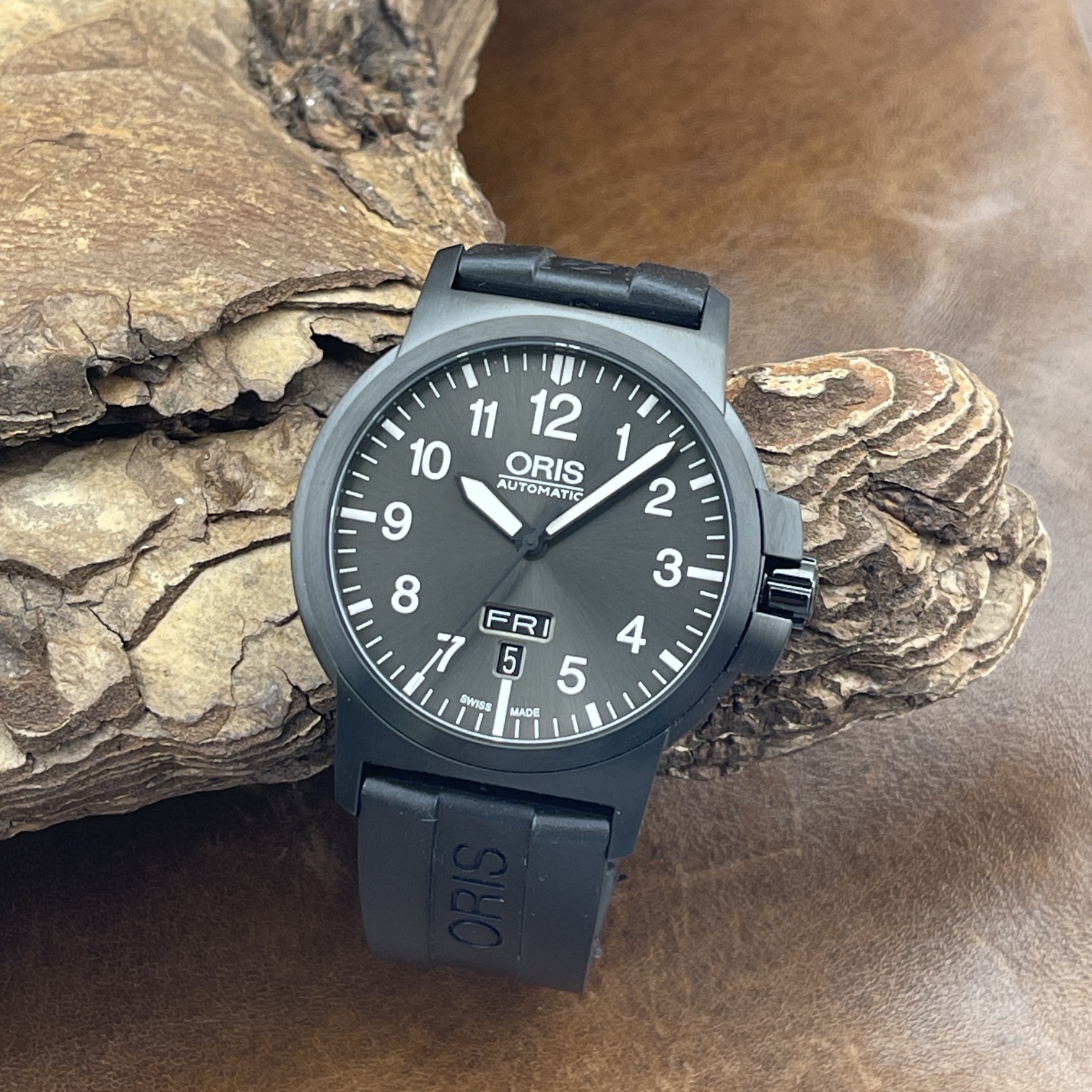 Oris - BC3 Advanced, Day Date - Box & Papiere - Ref. 01 735 7641 4733-07 5 22 24B