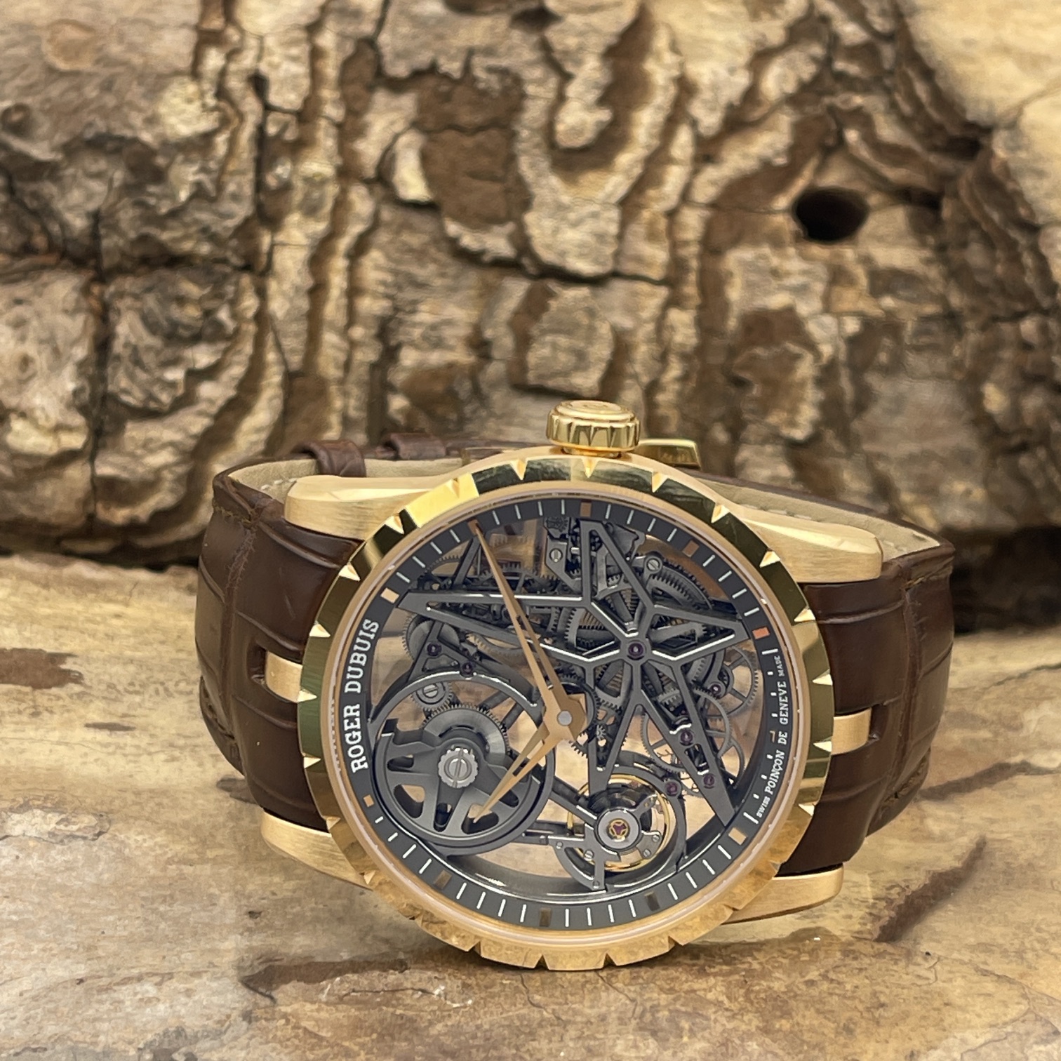 Roger Dubuis - Excalibur Monobalancier Rosé - NEUWARE - FULLSET 2026 - Ref. RDDBEX0422