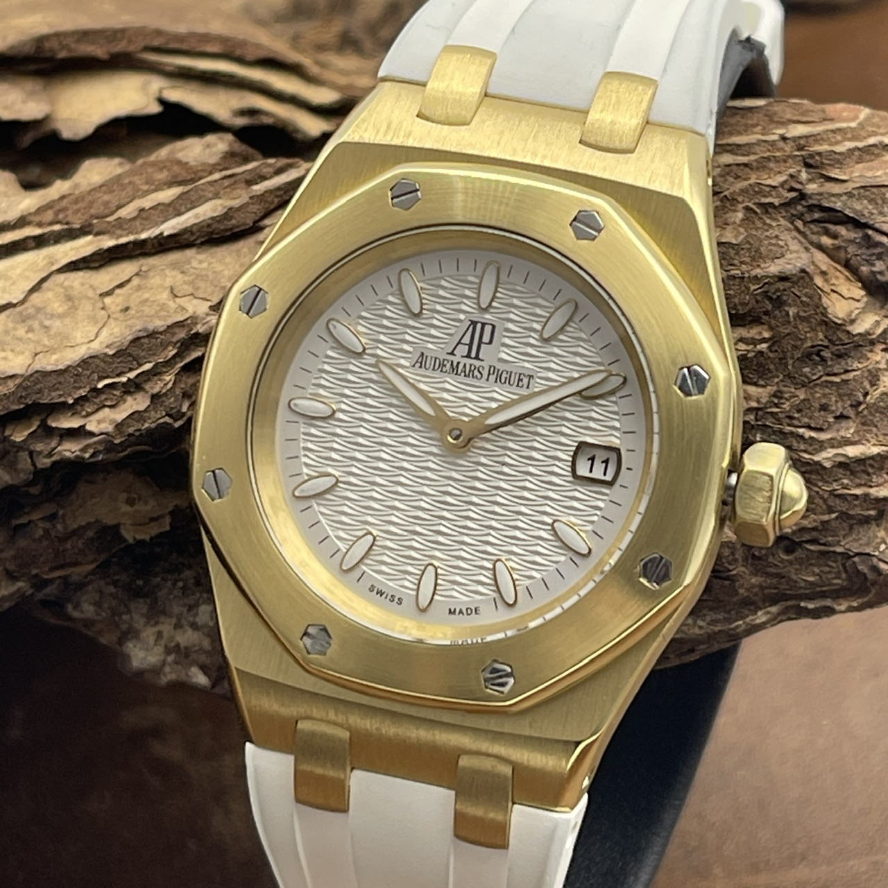 Audemars Piguet - Royal Oak Lady Gelbgold - FULLSET deutsch - Ref. 67600BAOOD090CR01