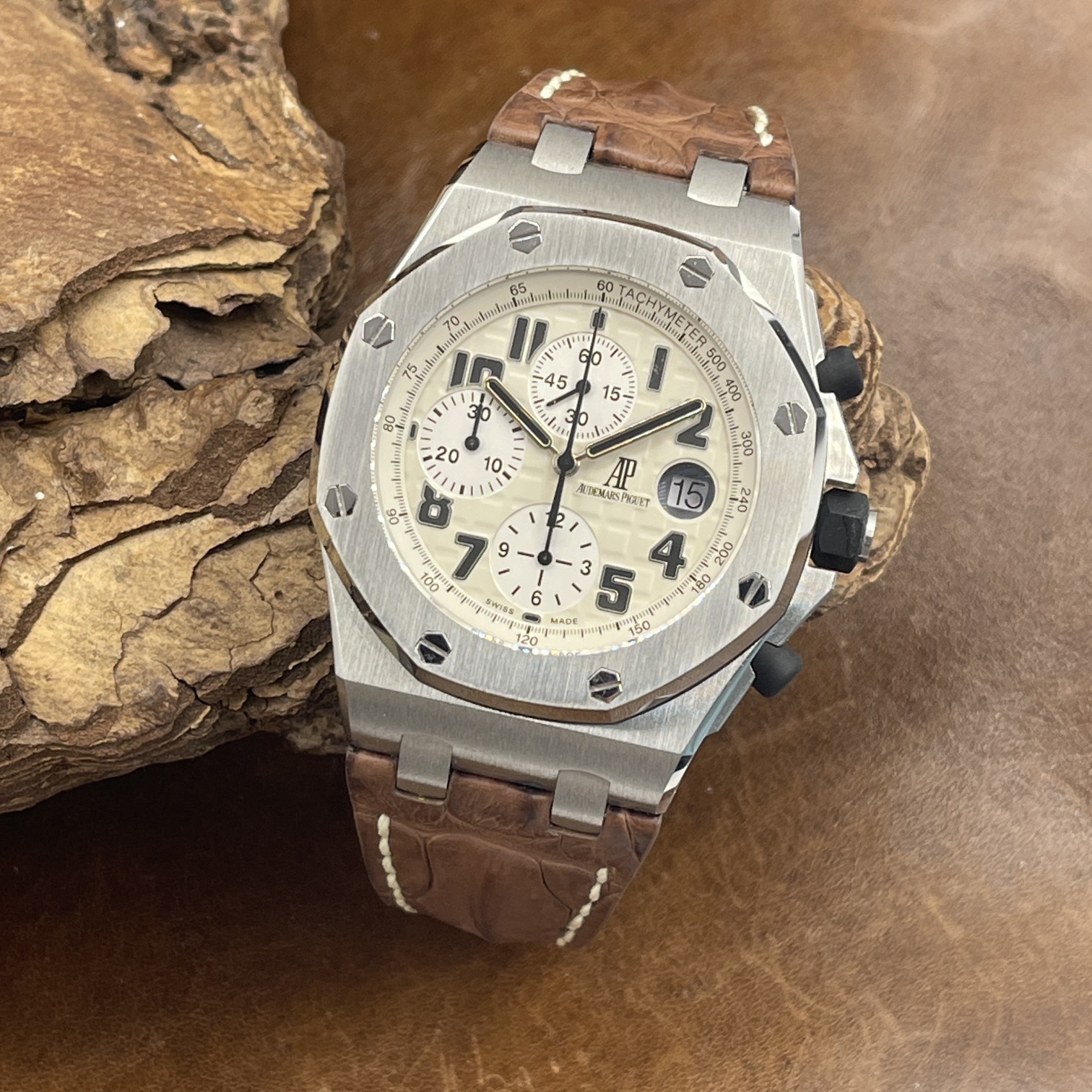Audemars Piguet - Royal Oak Offshore Chrono Safari - Extract - Ref. 26020ST.OO.D091CR.01.A