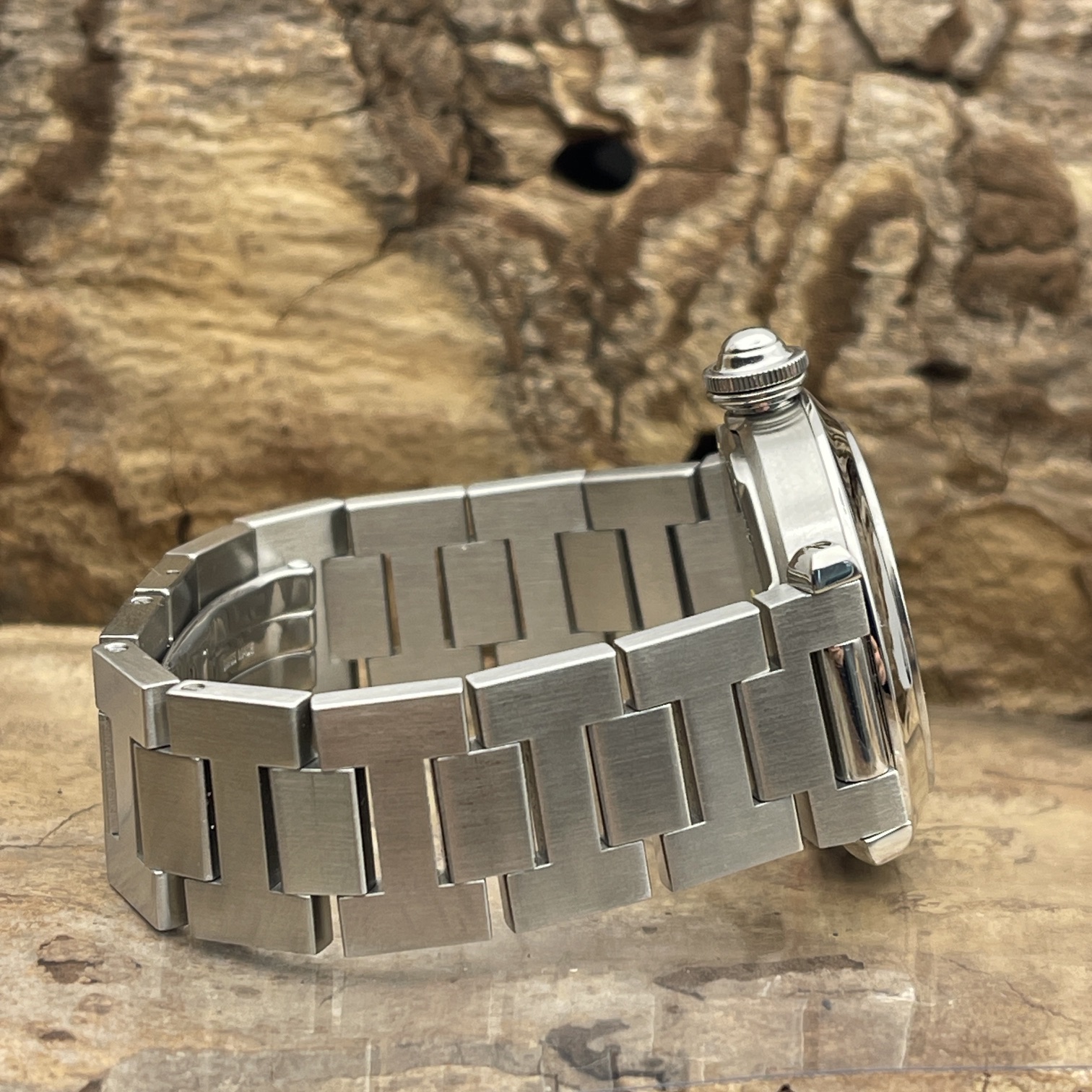 Cartier - Pasha C Edelstahl - FULLSET 2008 deutsch - Ref. W31074M7