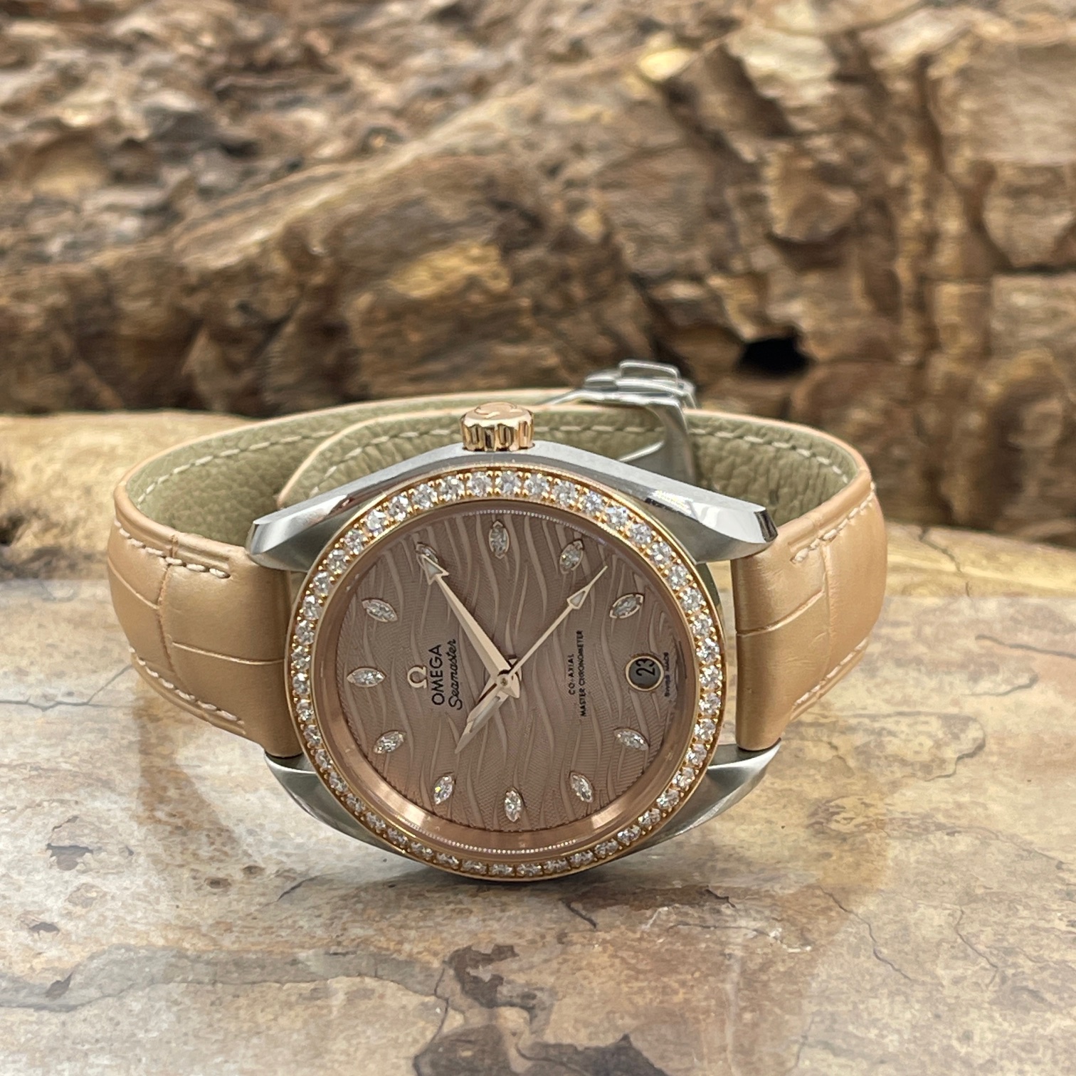 Omega - Seamaster Aqua Terra 34 - NEUWARE - FULLSET 2024 - Ref. 220.28.34.20.59.001