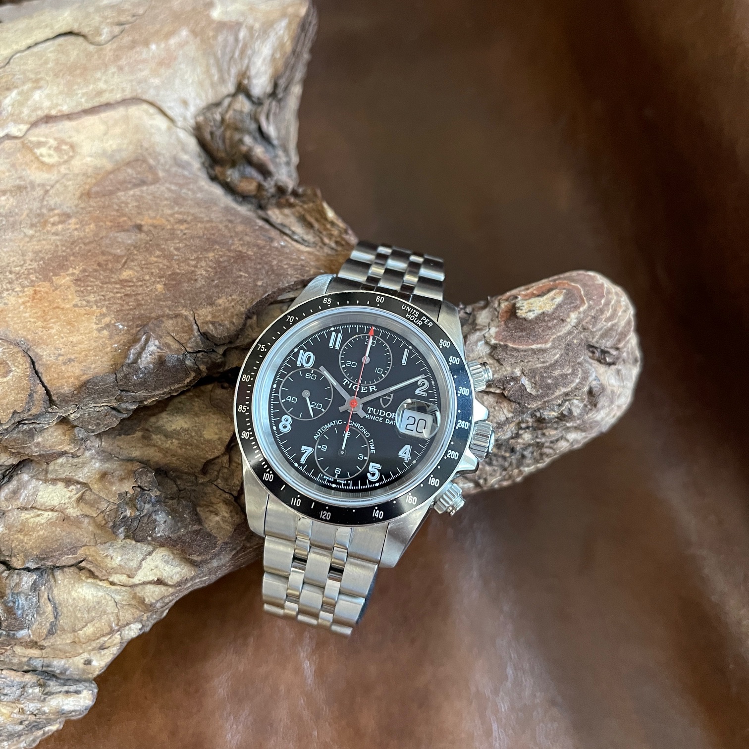 Tudor - Prince Date Chronograph Tiger - FULLSET 1999 LC100 - Ref. 79260