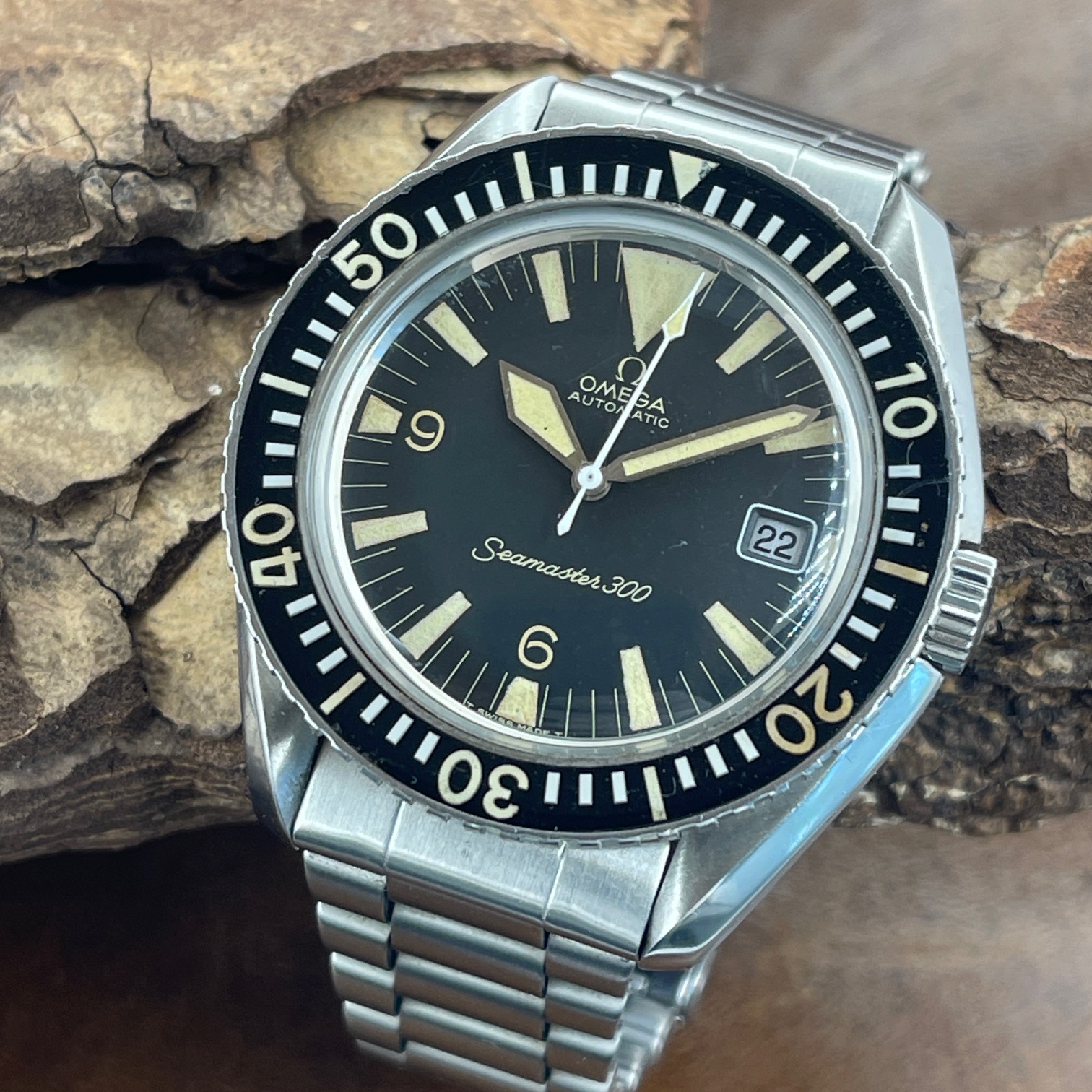 Omega - Seamaster 300 BIG TRIANGLE Vintage - Extract 1968 - Ref. ST166.024