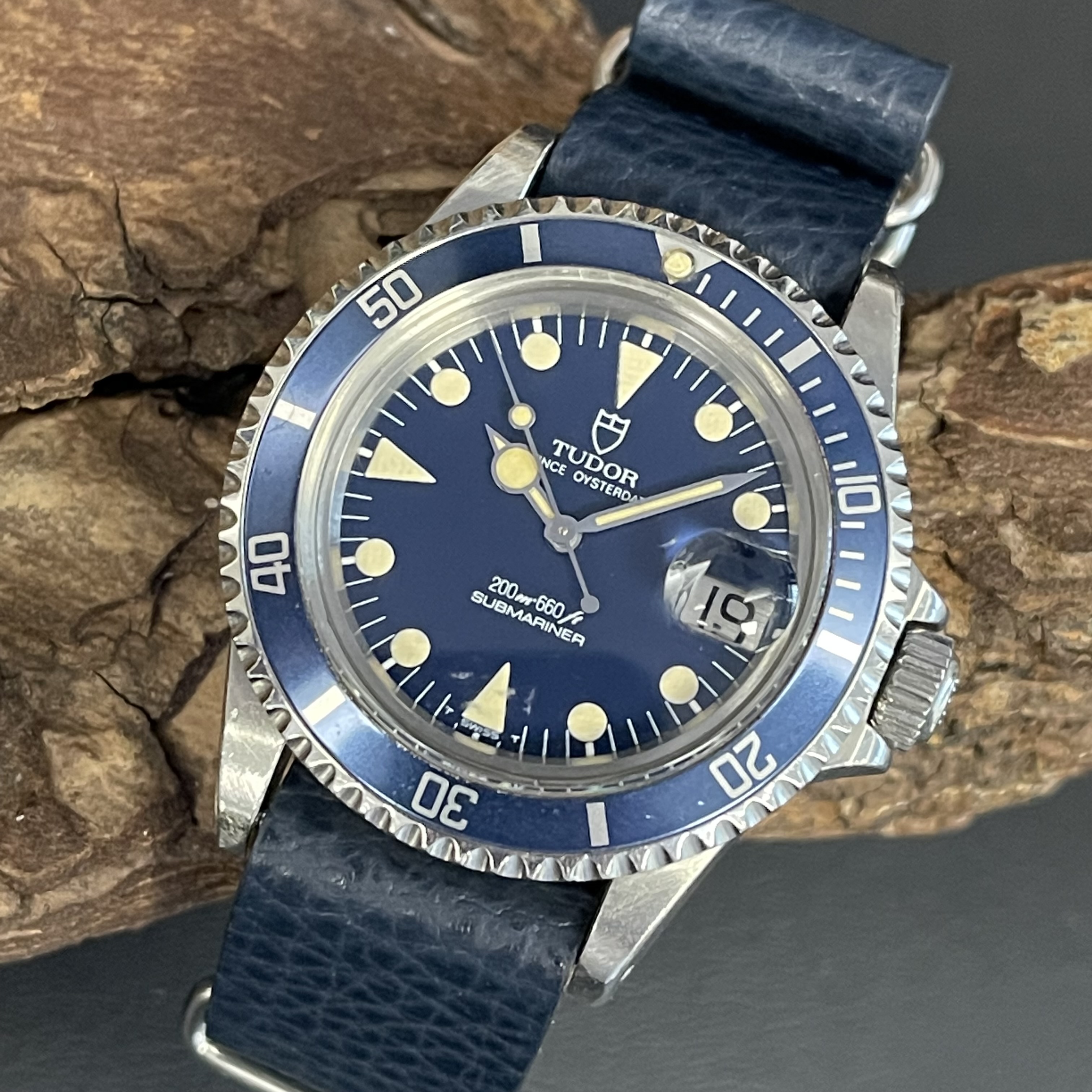 Tudor Prince Oysterdate Submariner Ref. 76100 - Unpolierter Erstzustand - "Lollipop" - FULL SET