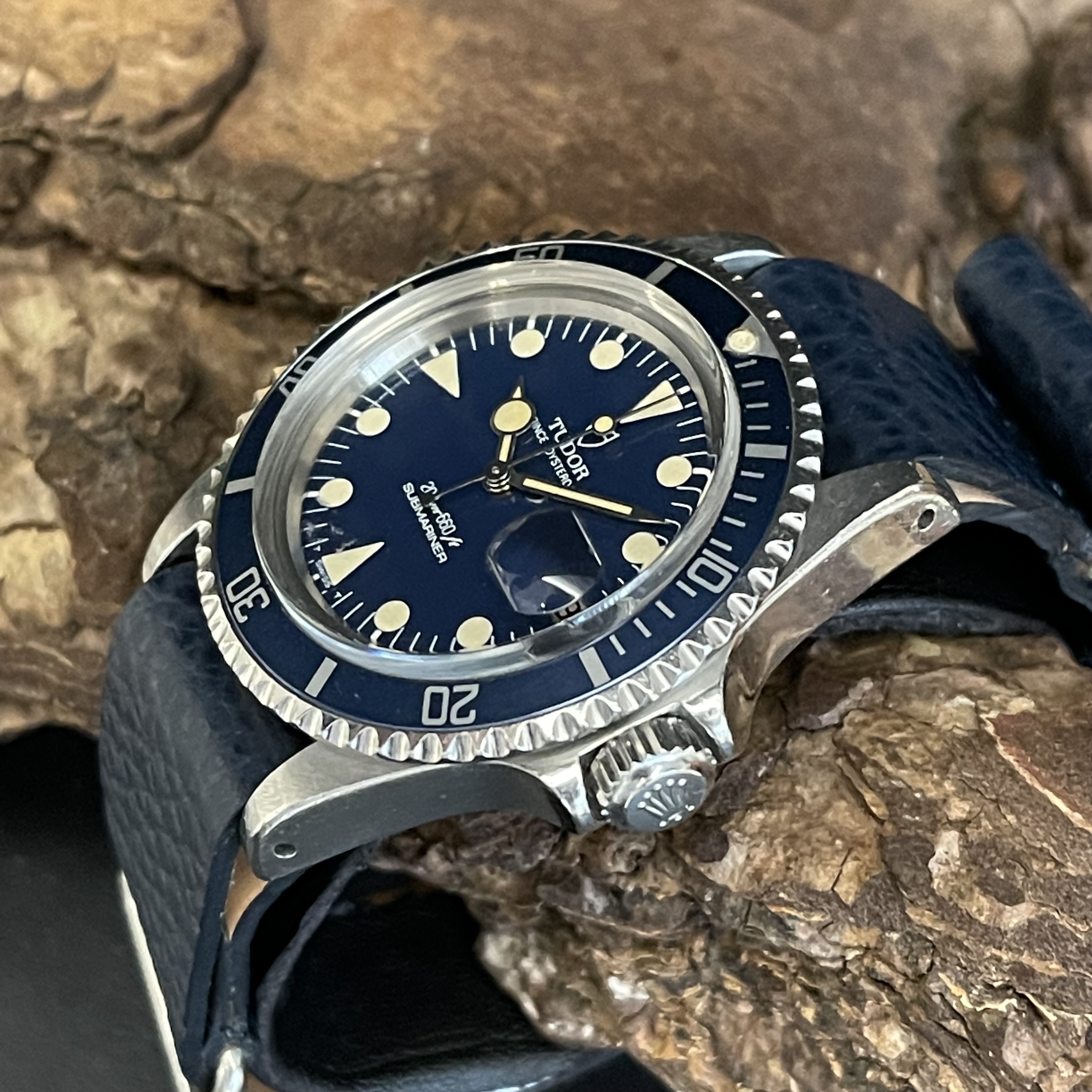 Tudor Prince Oysterdate Submariner Ref. 76100 - Unpolierter Erstzustand - "Lollipop" - FULL SET