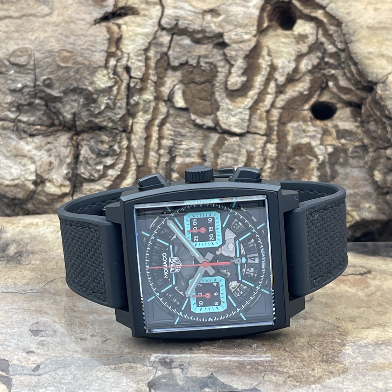 TAG Heuer - Monaco Chronograph Titan DLC - NEUWARE - FULLSET 2026 - Ref. CBL2184.FT6236