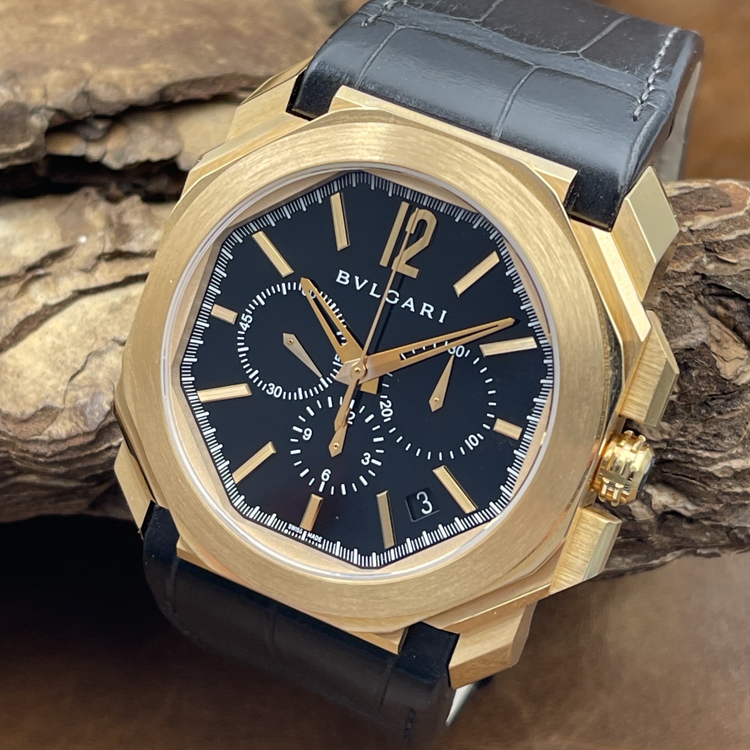 Bvlgari - Octo Velocissimo Chronograph - NEUWARE - FULLSET 2021 - Ref. 102115