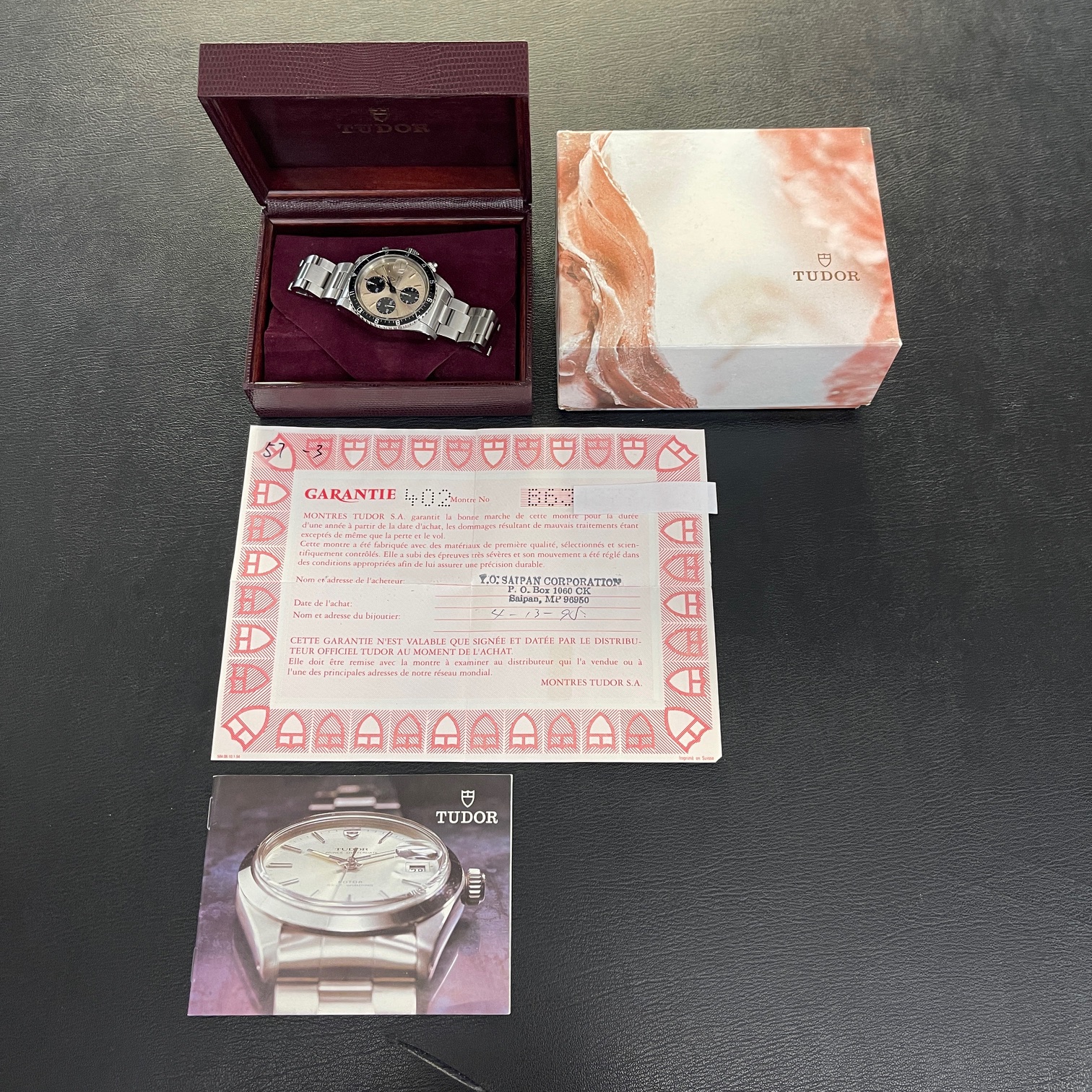 Tudor Big Block Chrono - NOS FULLSET 1998 - Ref. 79170