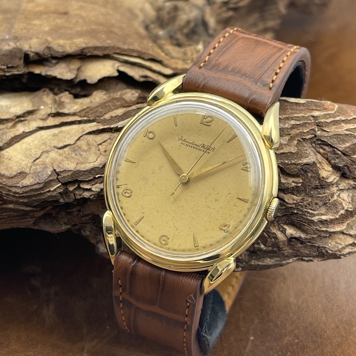 IWC - Dresswatch Jumbo - 750er Gelbgold ca. 38,4g