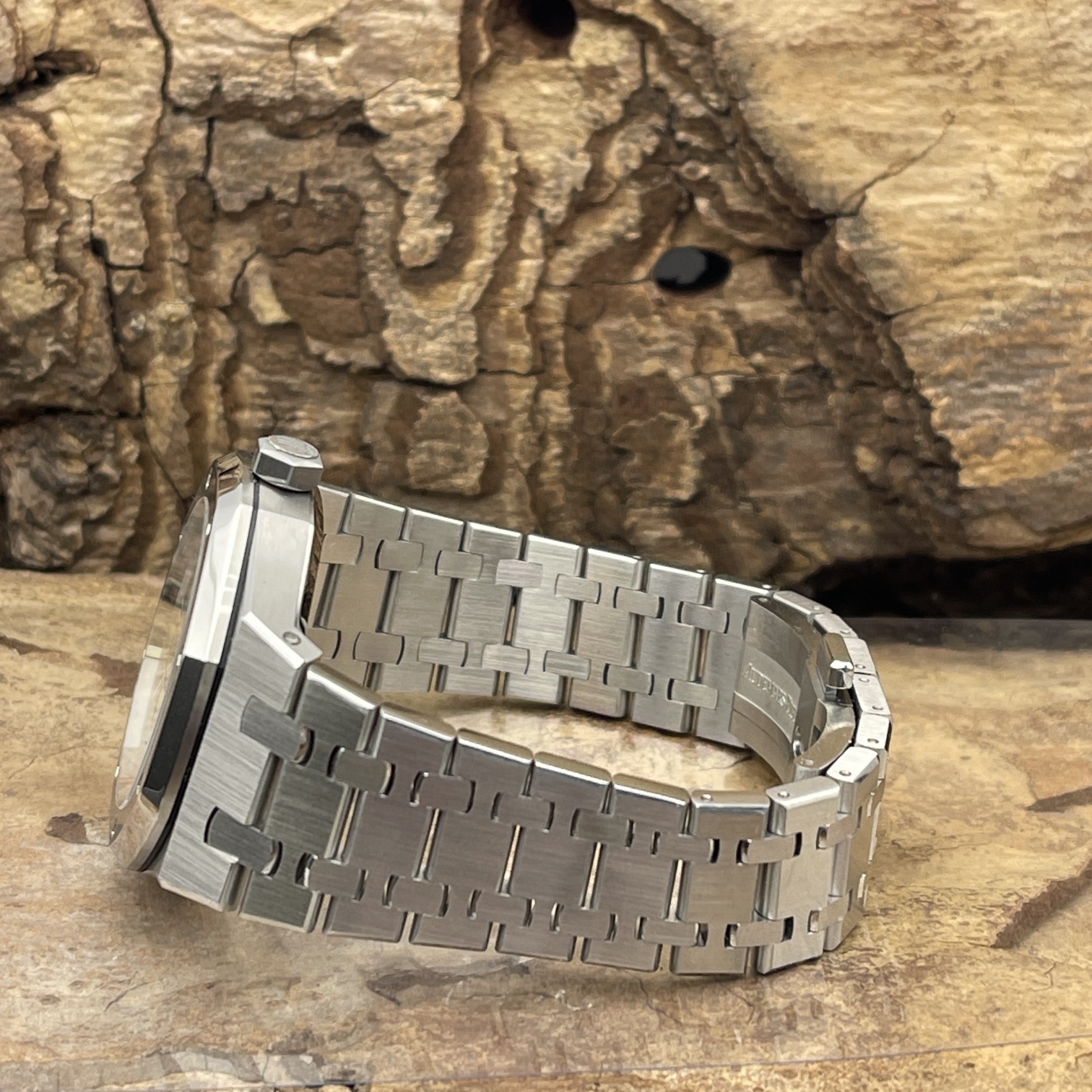 Audemars Piguet - Royal Oak 37 - FULLSET 2017 - Ref. 15450ST.OO.1256ST.01.A