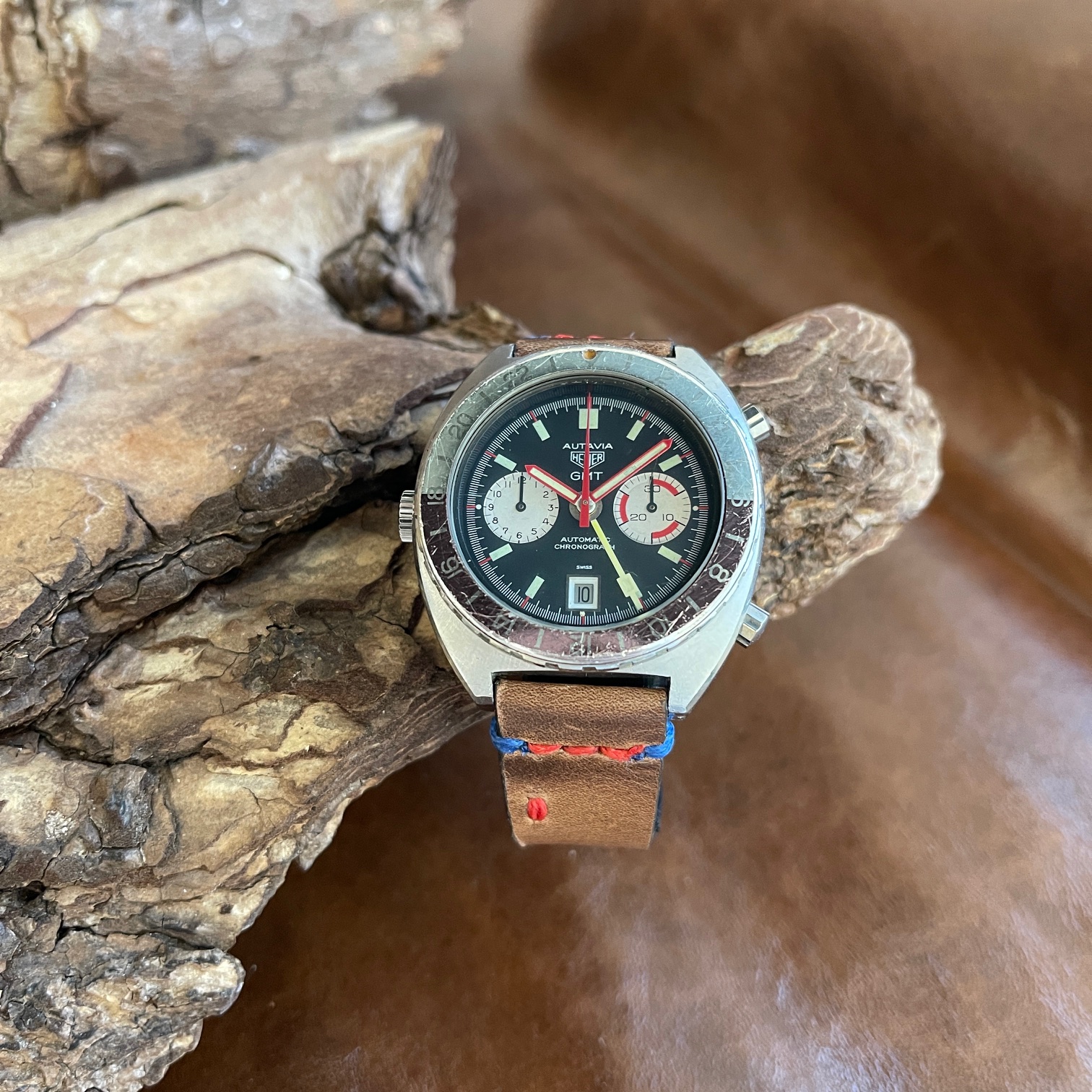 Heuer - Autavia GMT - Kal. 14 - Vintage - Ref. 11630