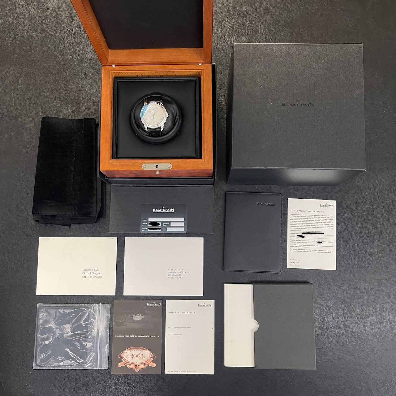 Blancpain - Le Brassus - 8 Jours Limited - FULL SET - Ref. 4213-3442
