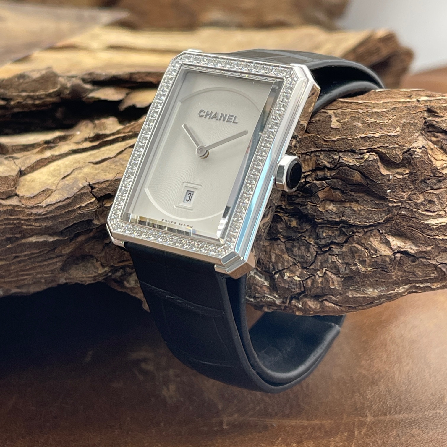 Chanel - Boy-Friend Weißgold Diamond - NEUWARE - FULLSET 2023 - Ref. H4470